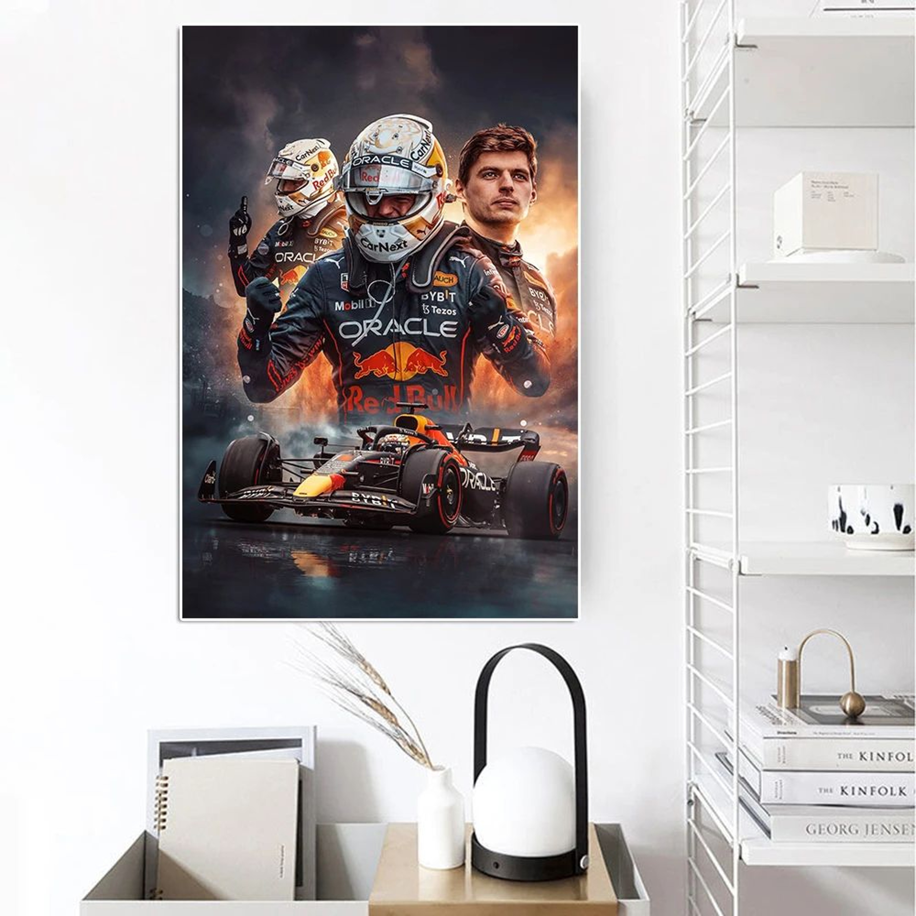 Formula Racing Champion Poster Canvas Wall Art Decor 2