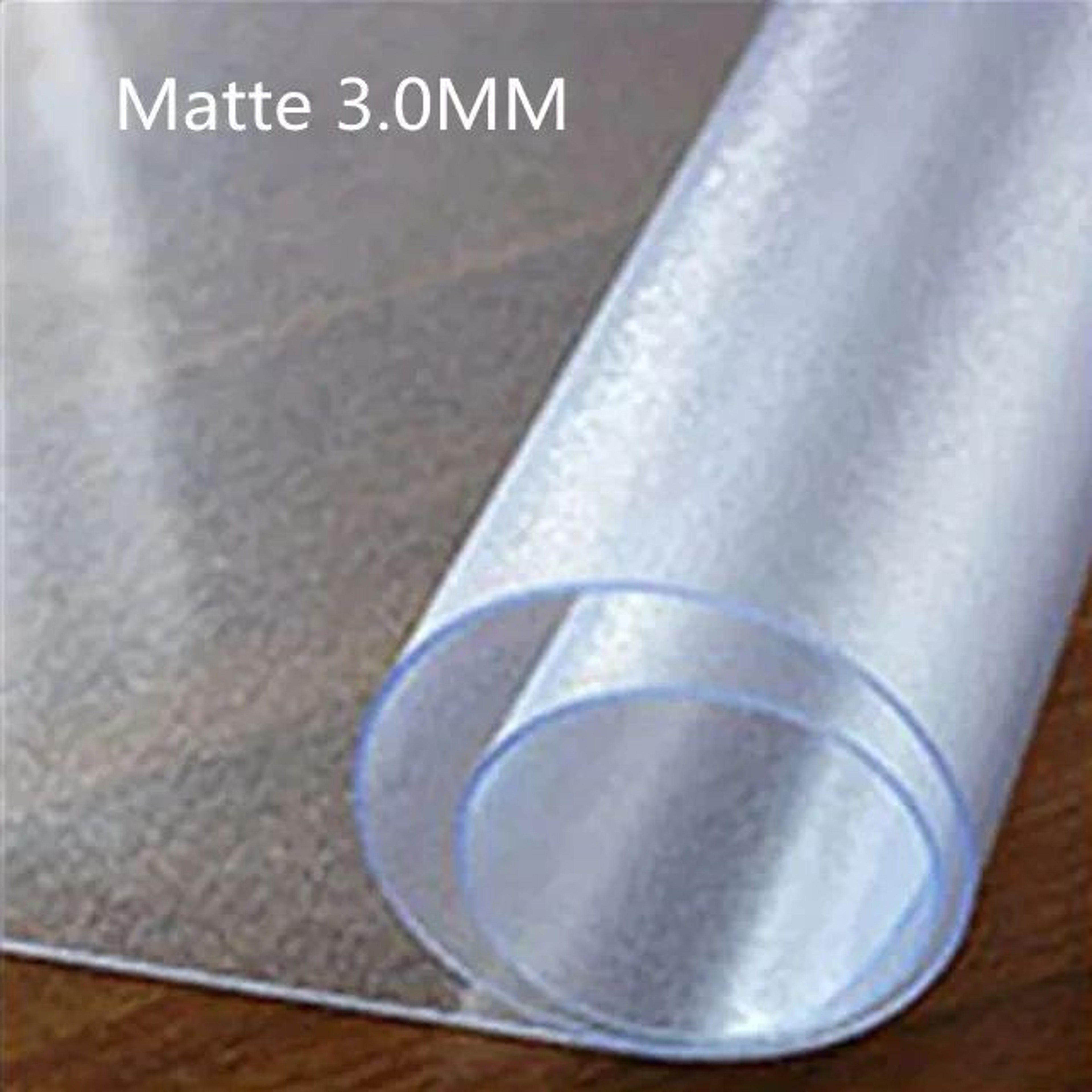 Clear PVC Table Cover Waterproof Transparent Table Protector 11