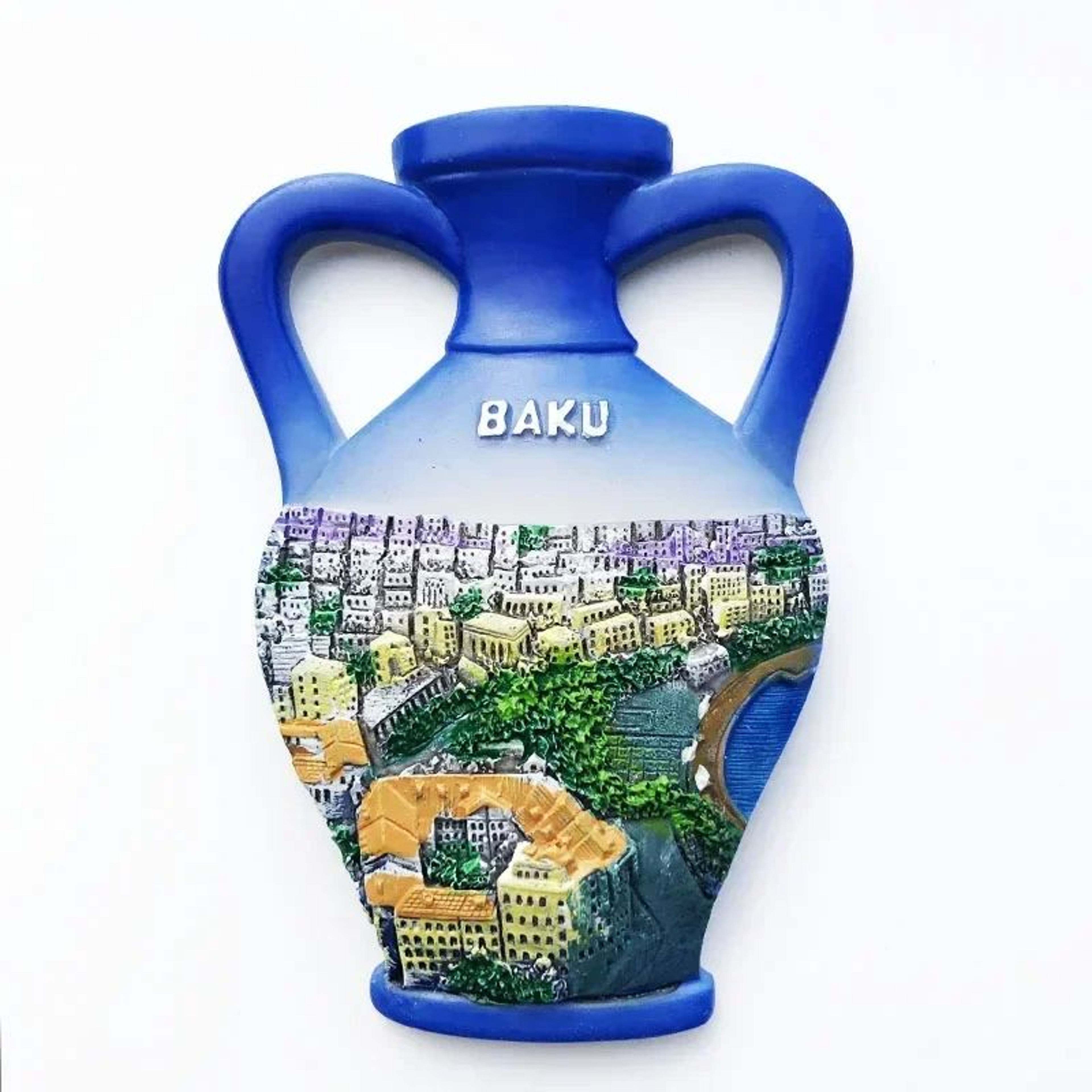 Azerbaijan Baku Fridge Magnet 3D Travel Souvenir Decor 2