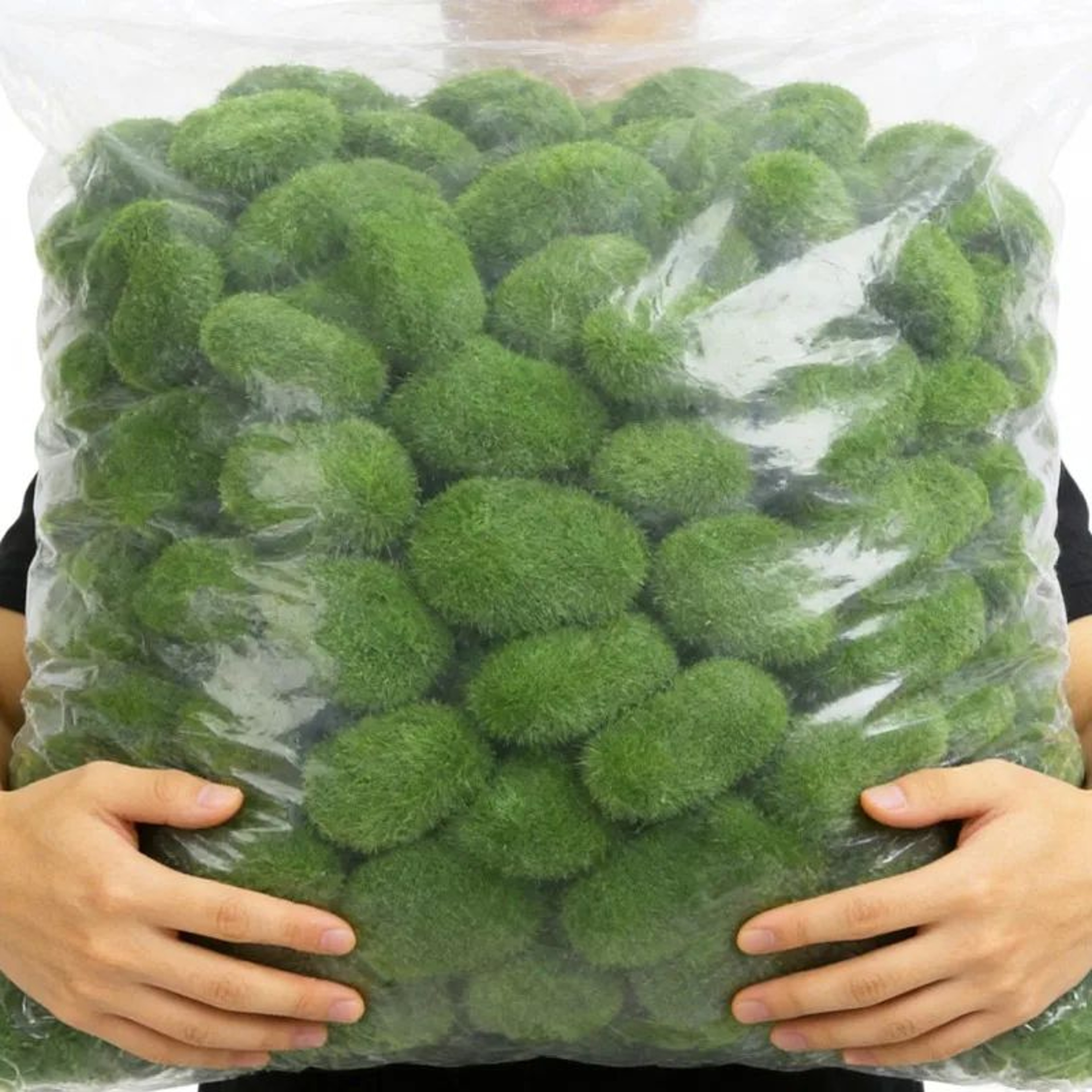 Artificial Moss Rocks Decorative Green Stone Balls For Plants And Home Decor 0