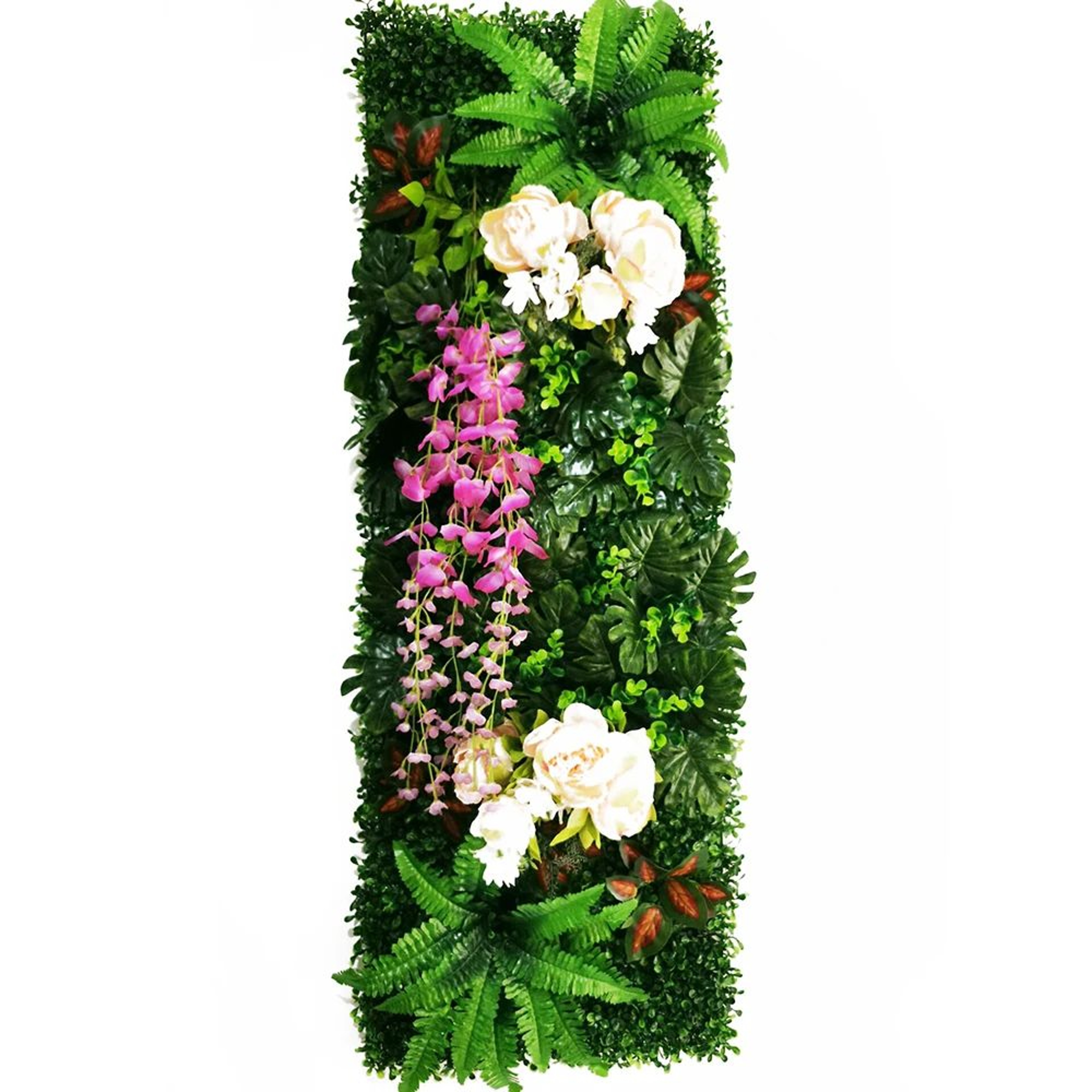 Artificial Grass Wall Panel Tropical Moss Decor Green Wall Backdrop 4