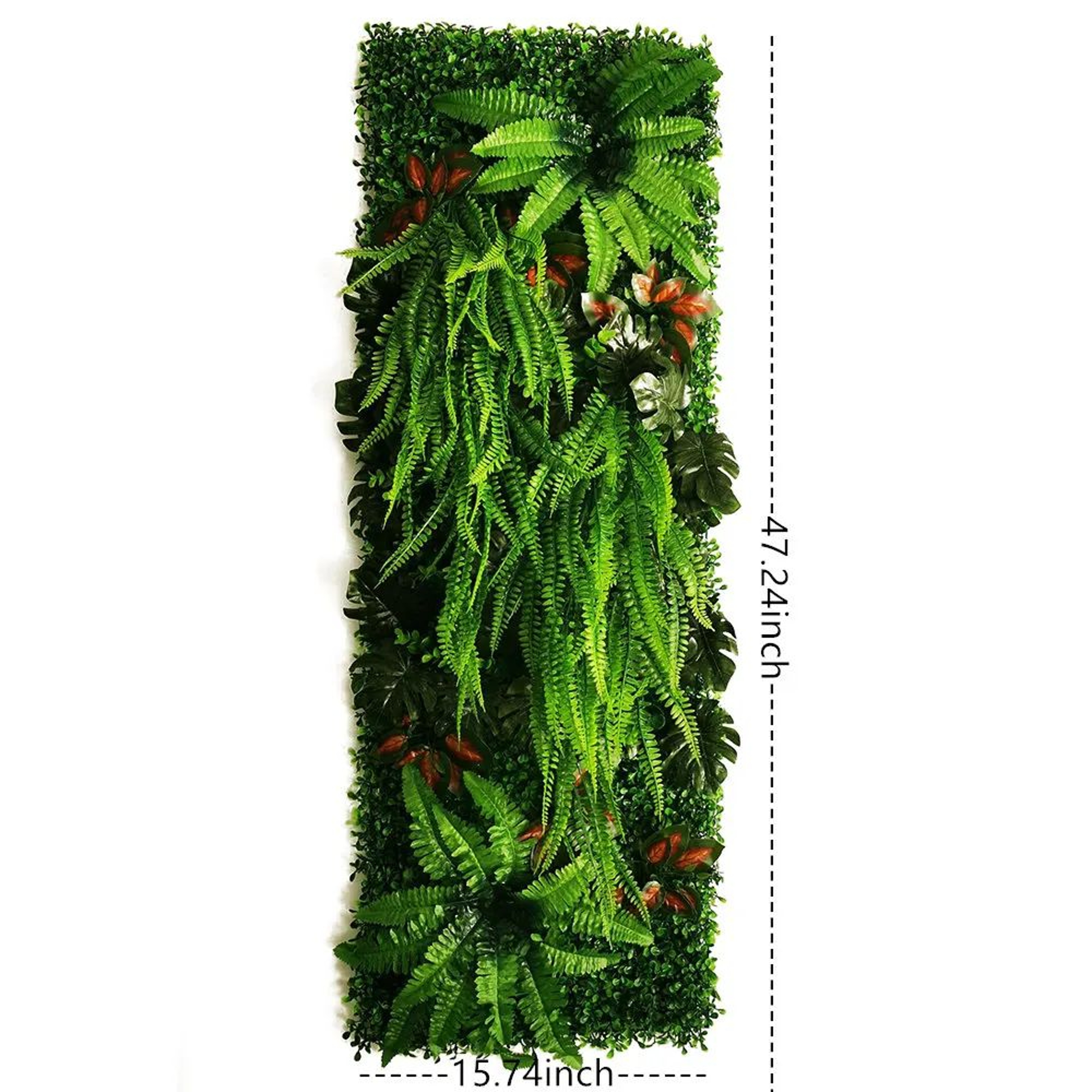 Artificial Grass Wall Panel Tropical Moss Decor Green Wall Backdrop 5