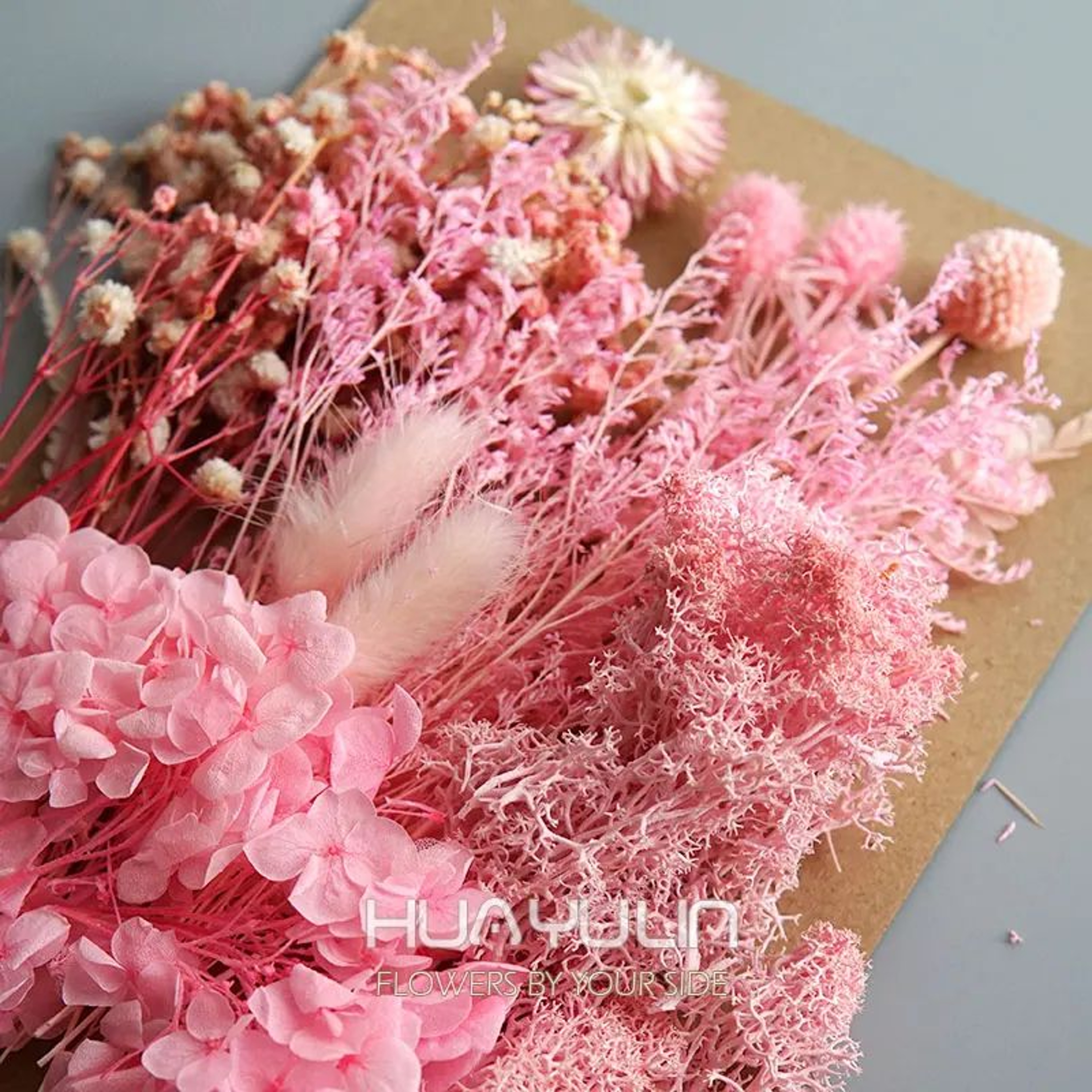 Preserved Hydrangea Dried Flowers Set For Resin Crafts Candle Making And DIY Decor 1