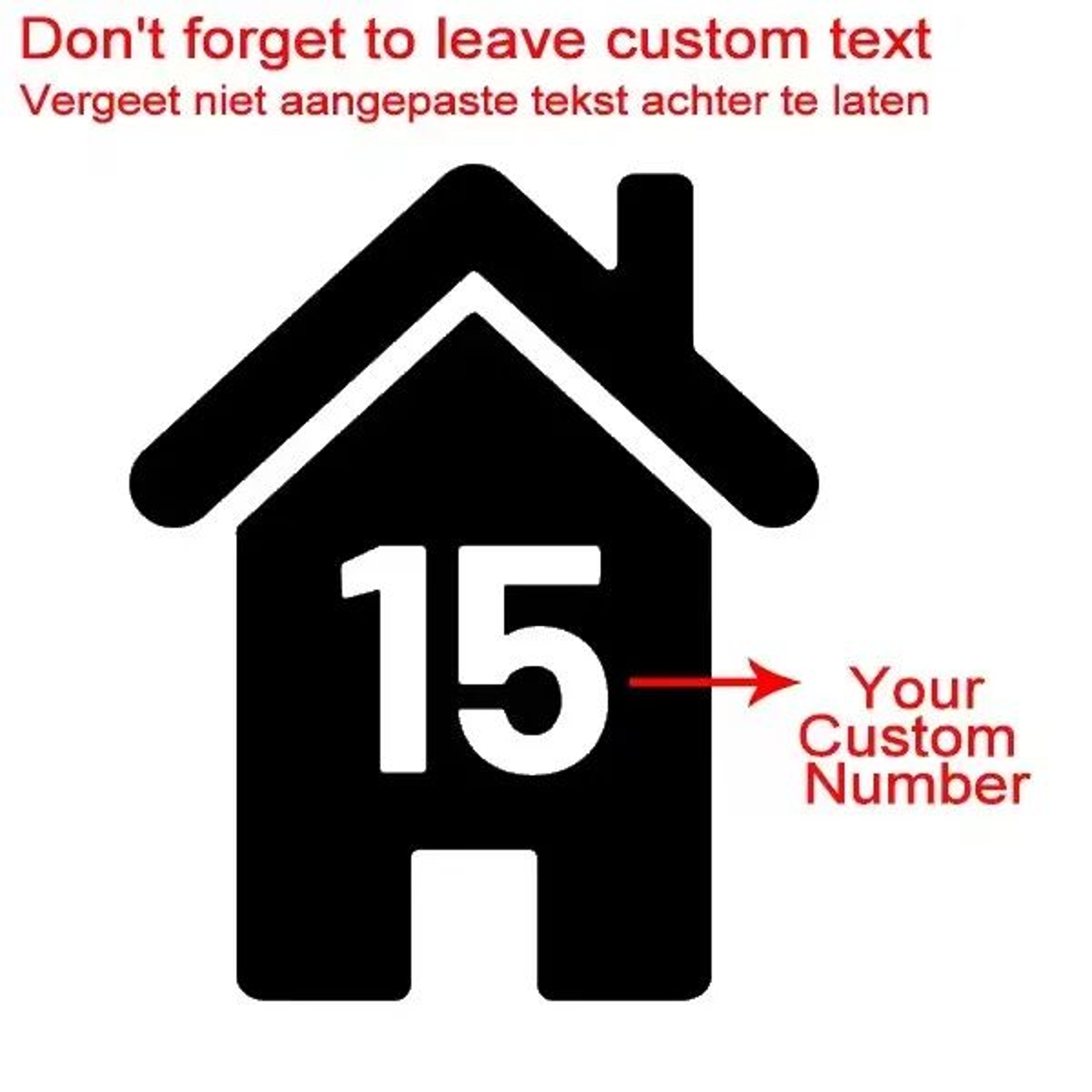 Custom Bin Number Stickers Vinyl House Number Decals For Trash Bins 11