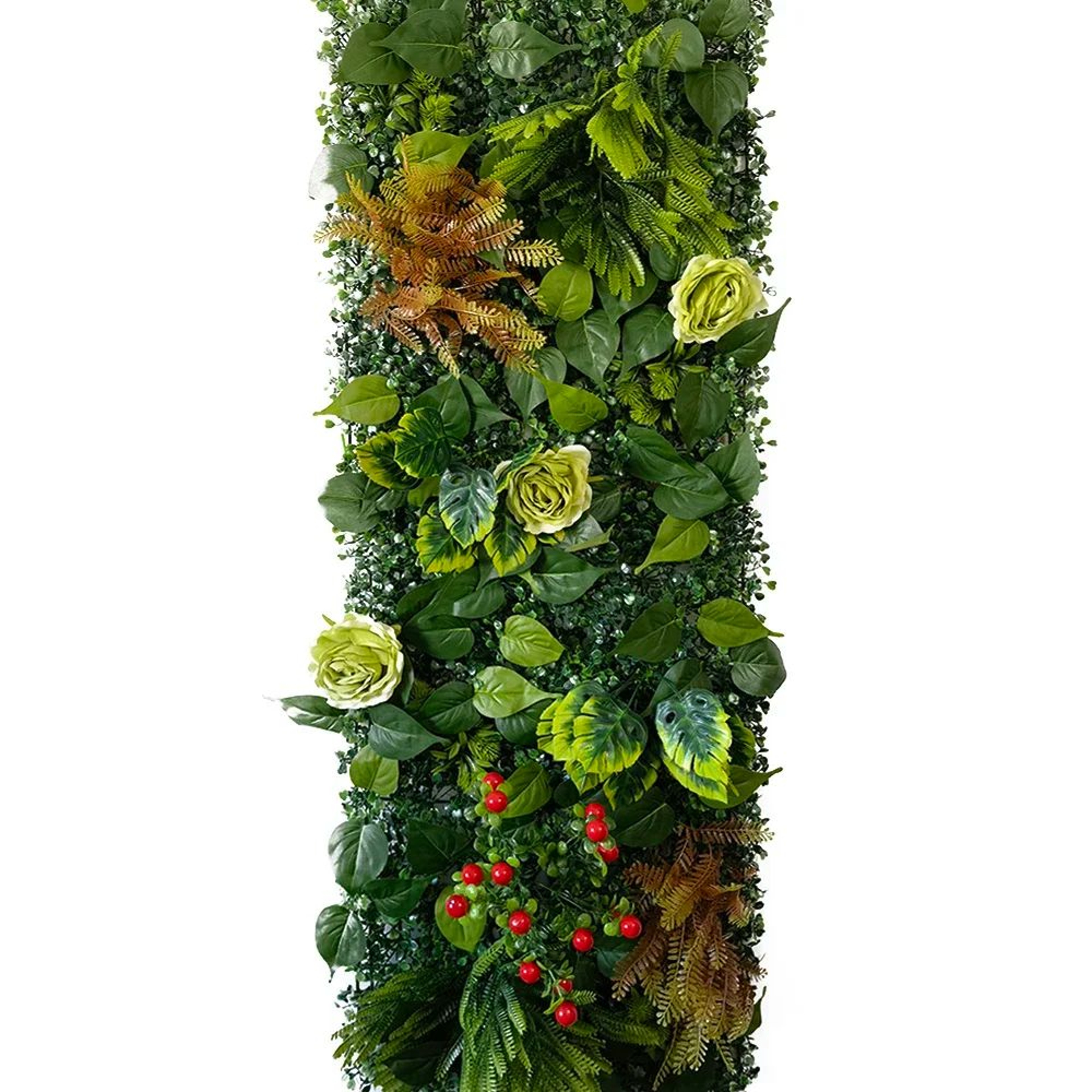 Realistic Artificial Plant Wall Panel Green Grass Wall Decor For Home And Events 19