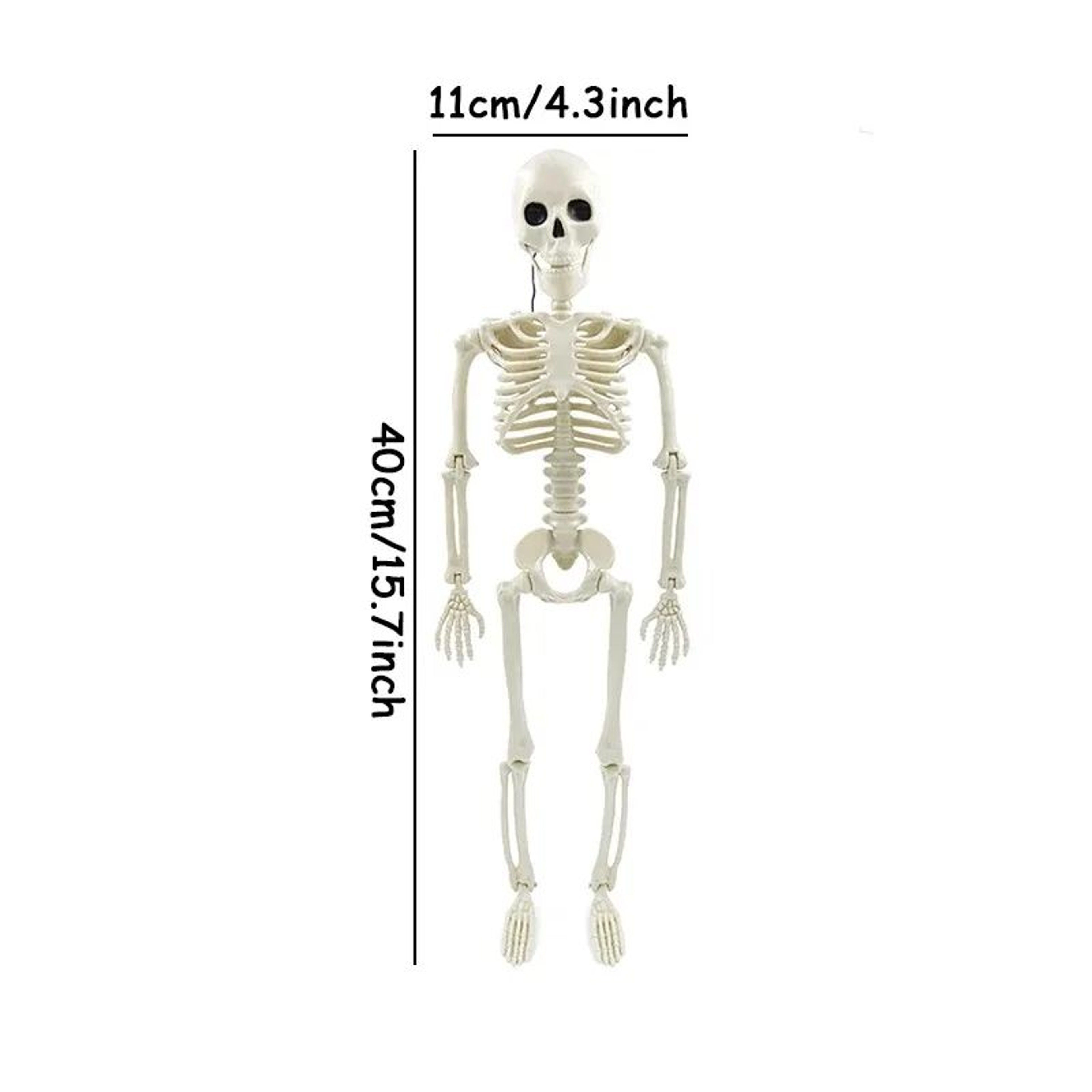 Halloween Skeleton Decoration Poseable Human Skeleton Prop For Party And Home Decor 1