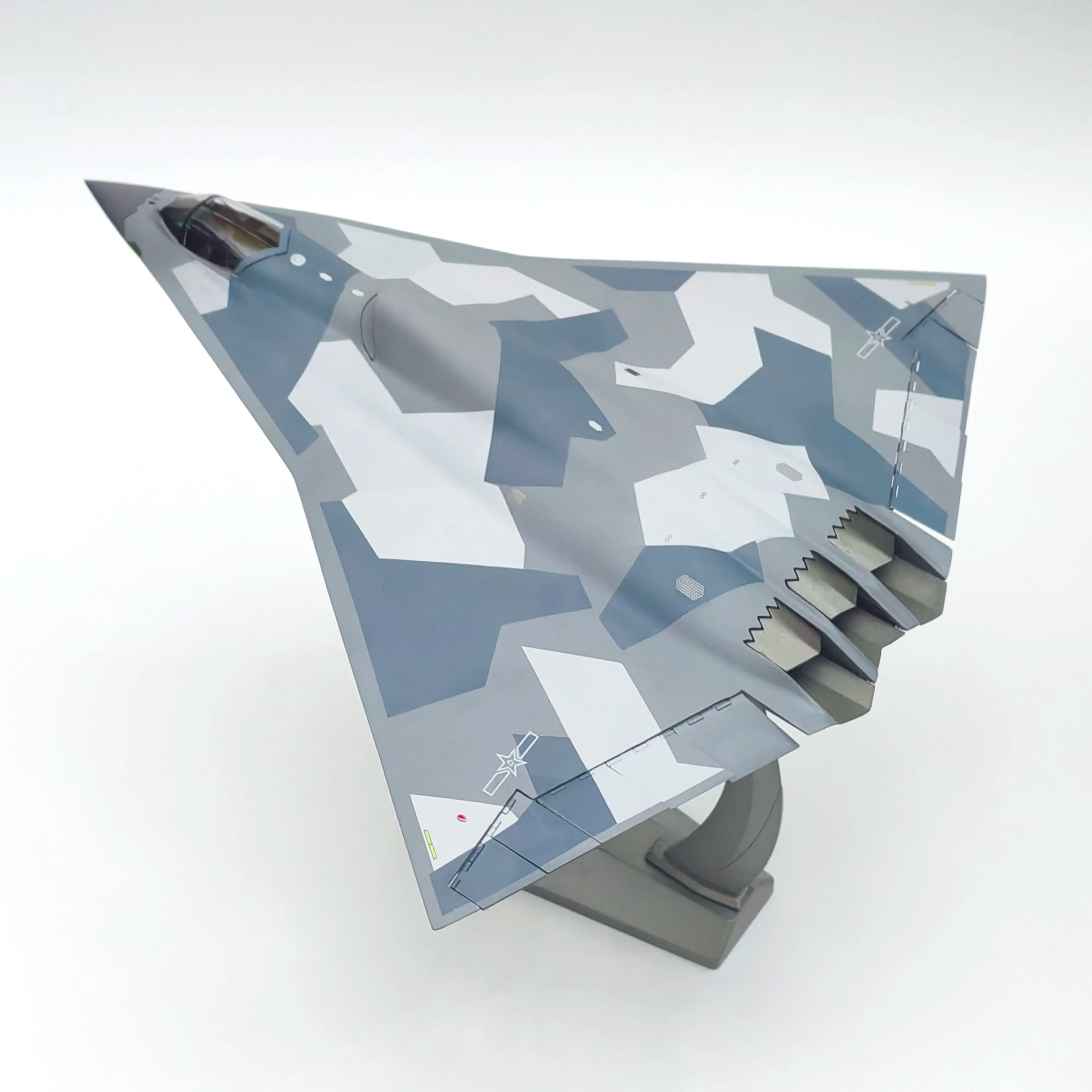 J36 Metal Model Airplane With Display Stand 1