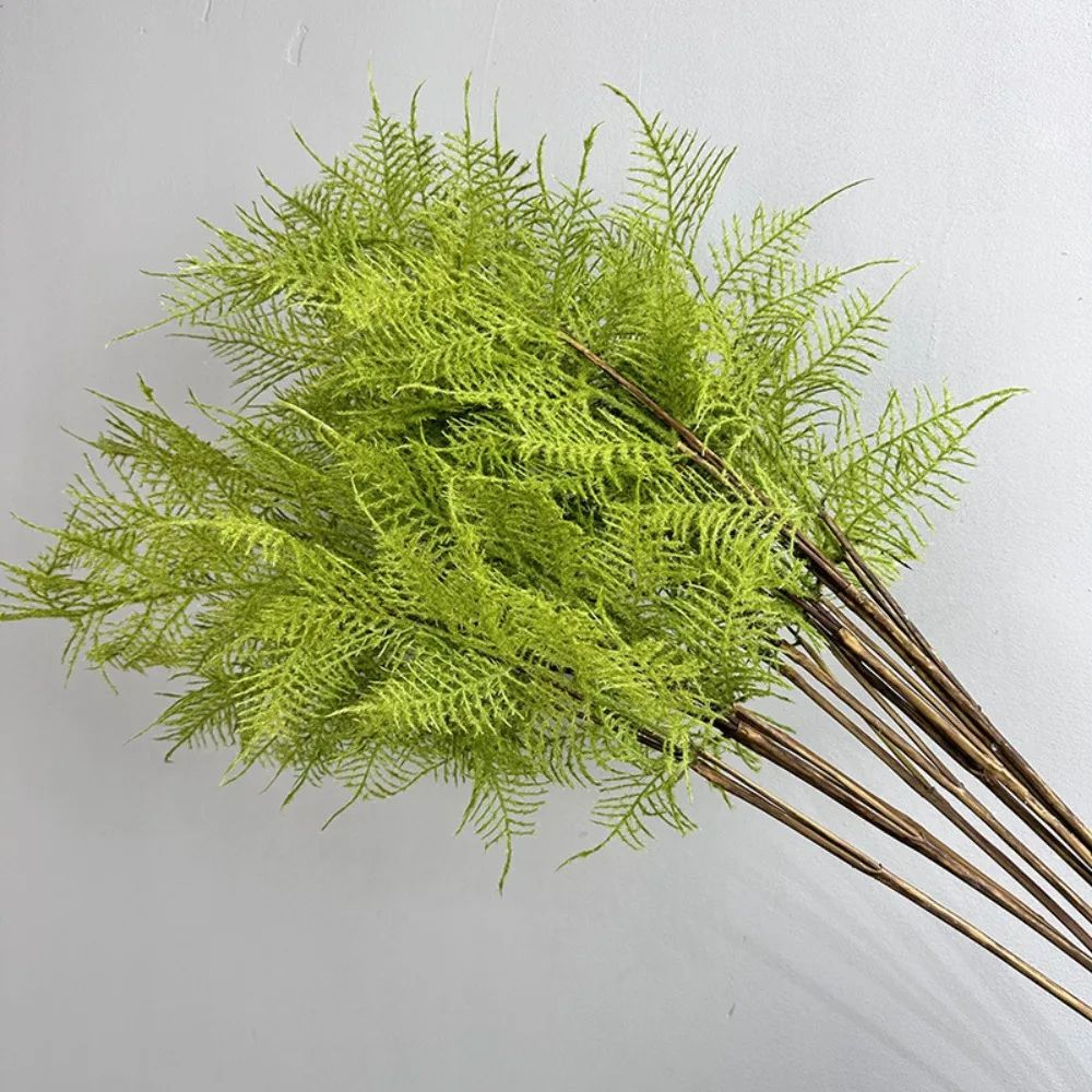 Realistic Artificial Pine Branch Elegant Green Decor 8