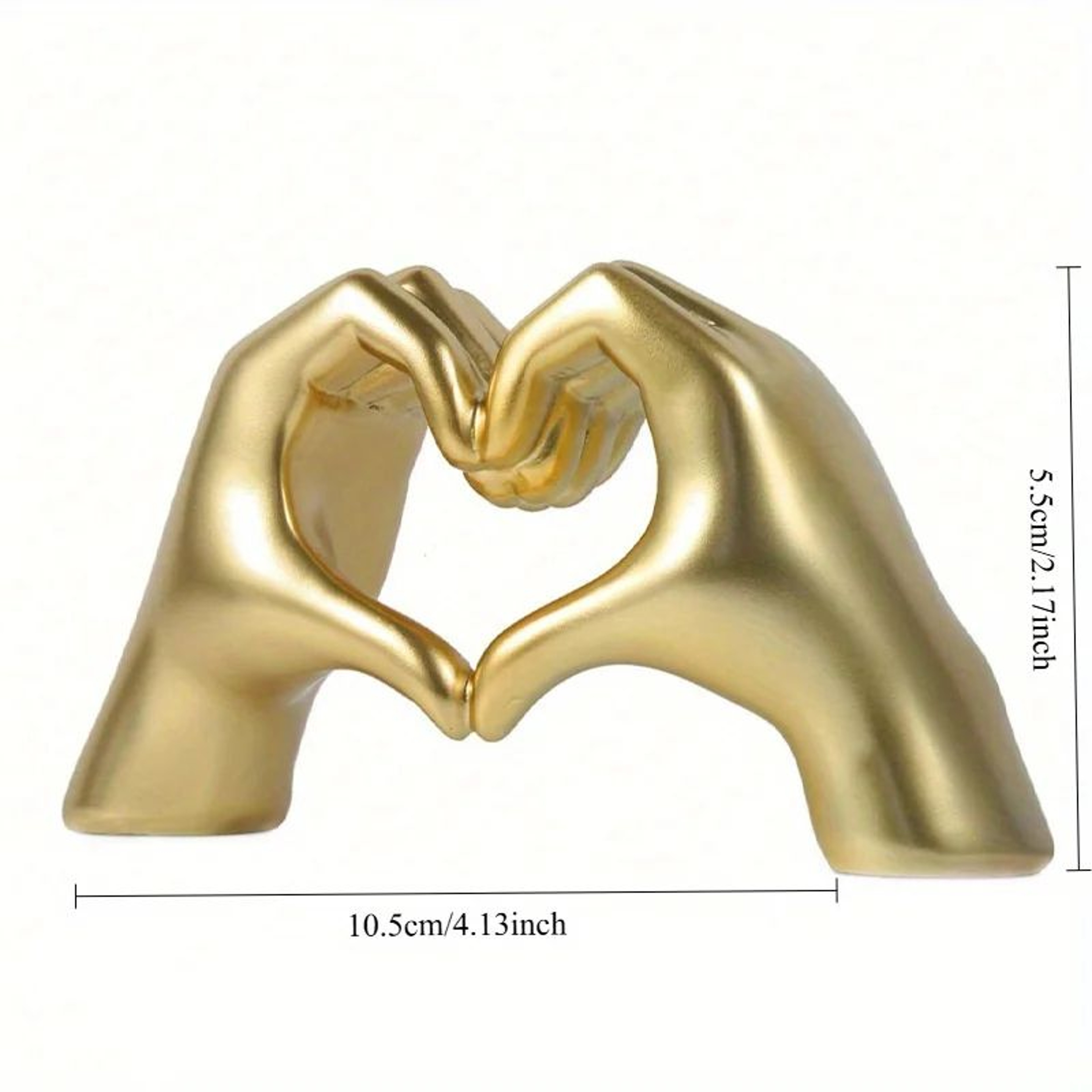 Heart Shaped Table Decor Romantic Shelf Accent Love Ornament 1