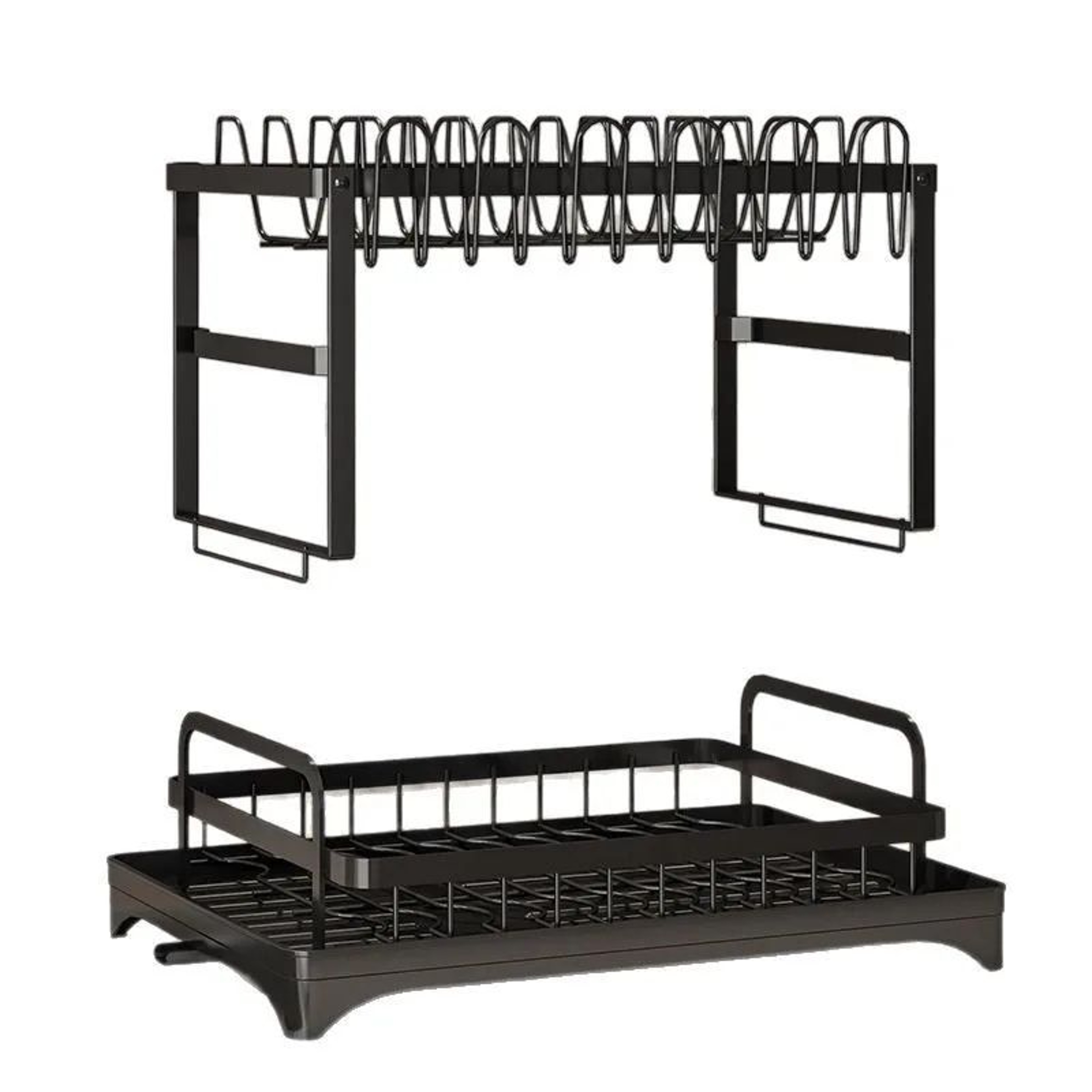SmartDrain Kitchen Dish Rack Organizer Shelf 1