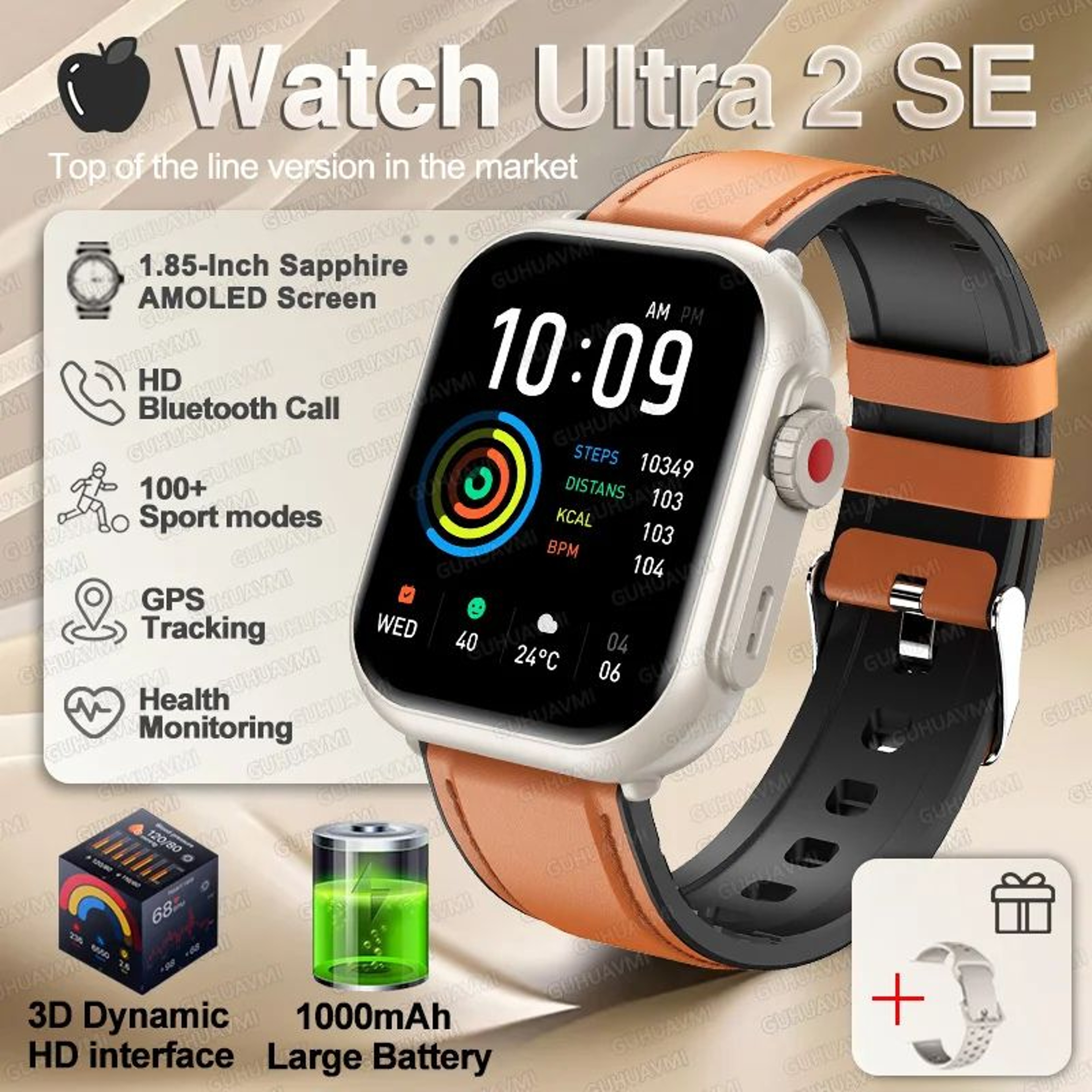 ActiveElite AMOLED GPS Smart Watch With Bluetooth Calling 16