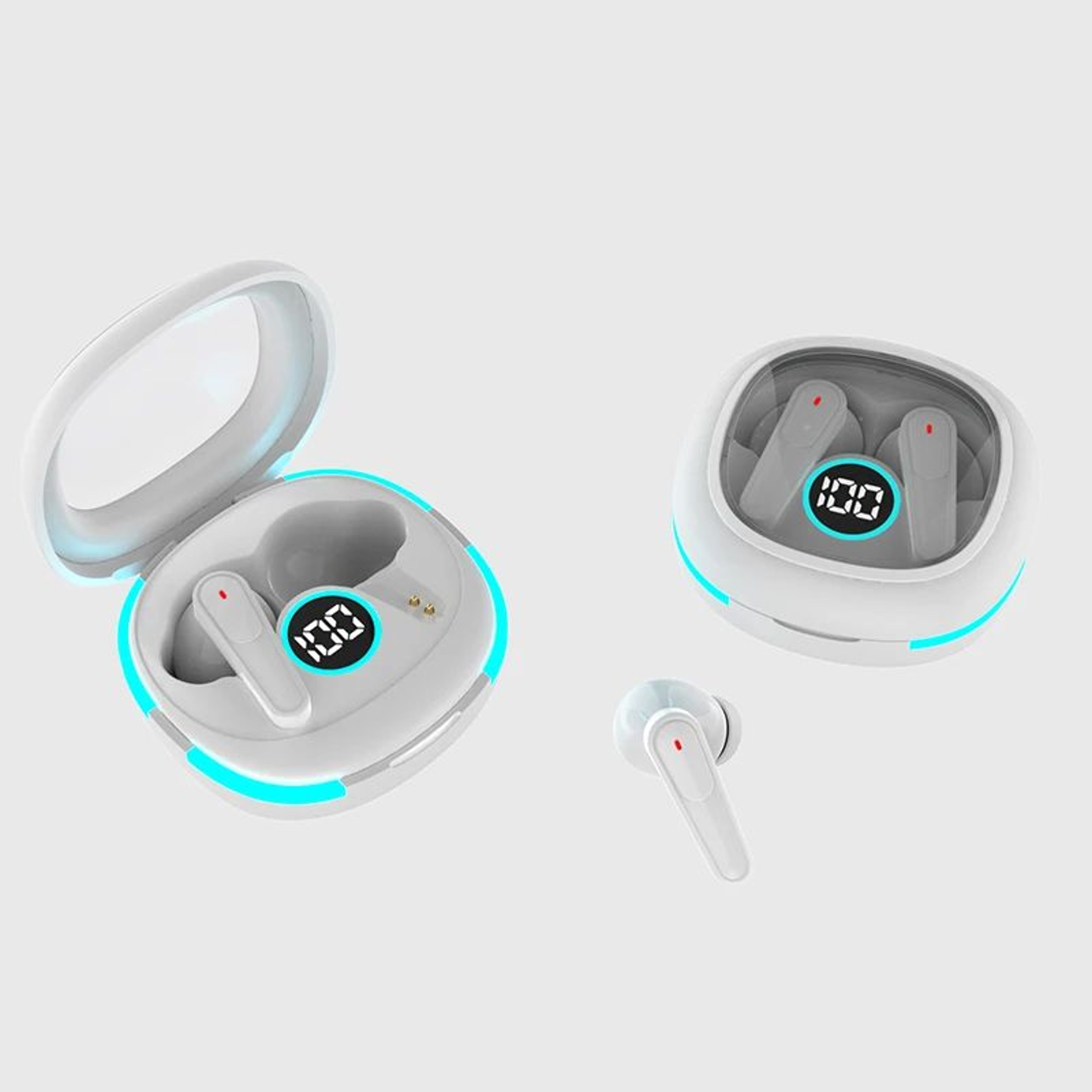 Elite Wireless Earbuds With ANC ENC Noise Cancelling And LED Display 7