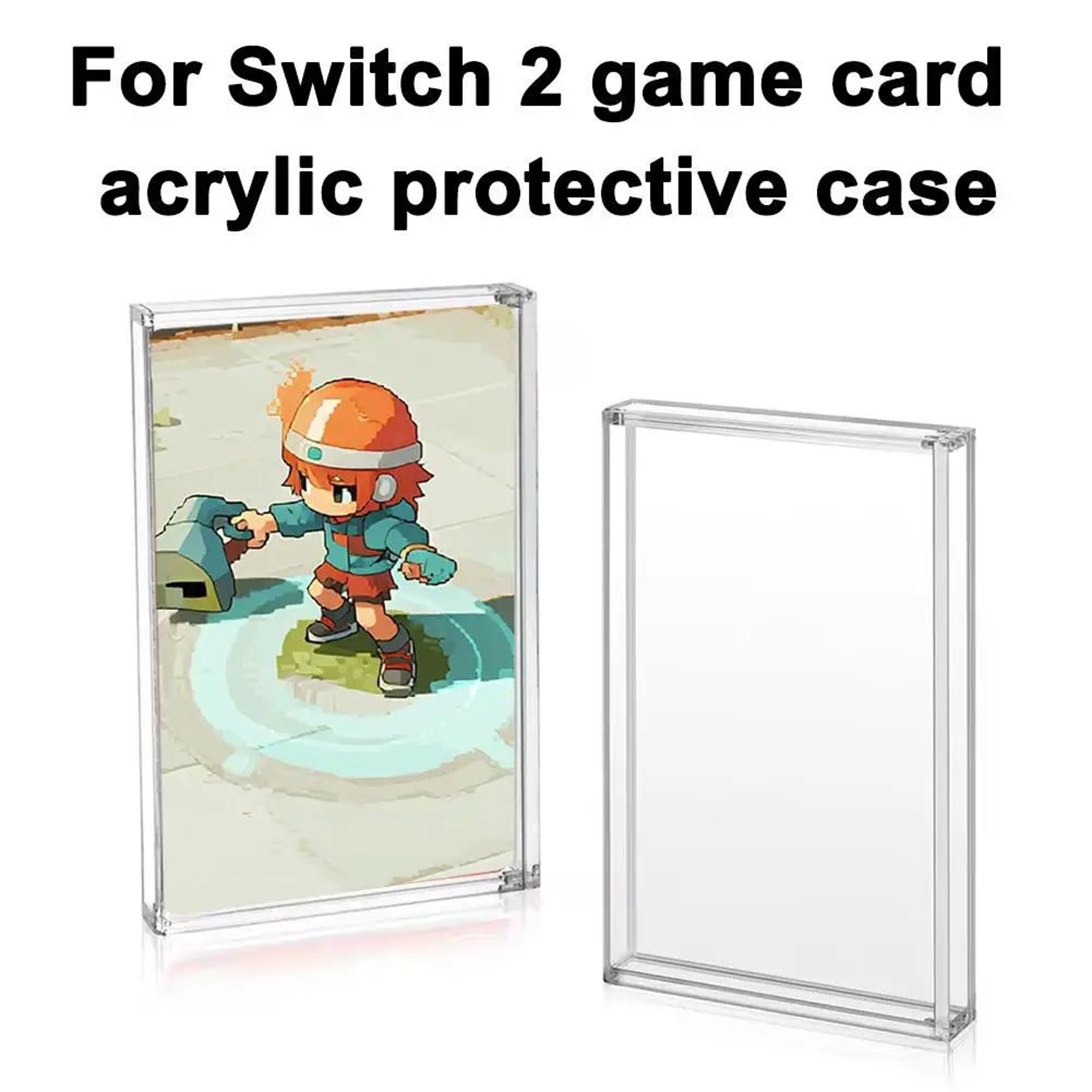 Nintendo Switch Game Card Display Case Magnetic Acrylic Storage Box 1