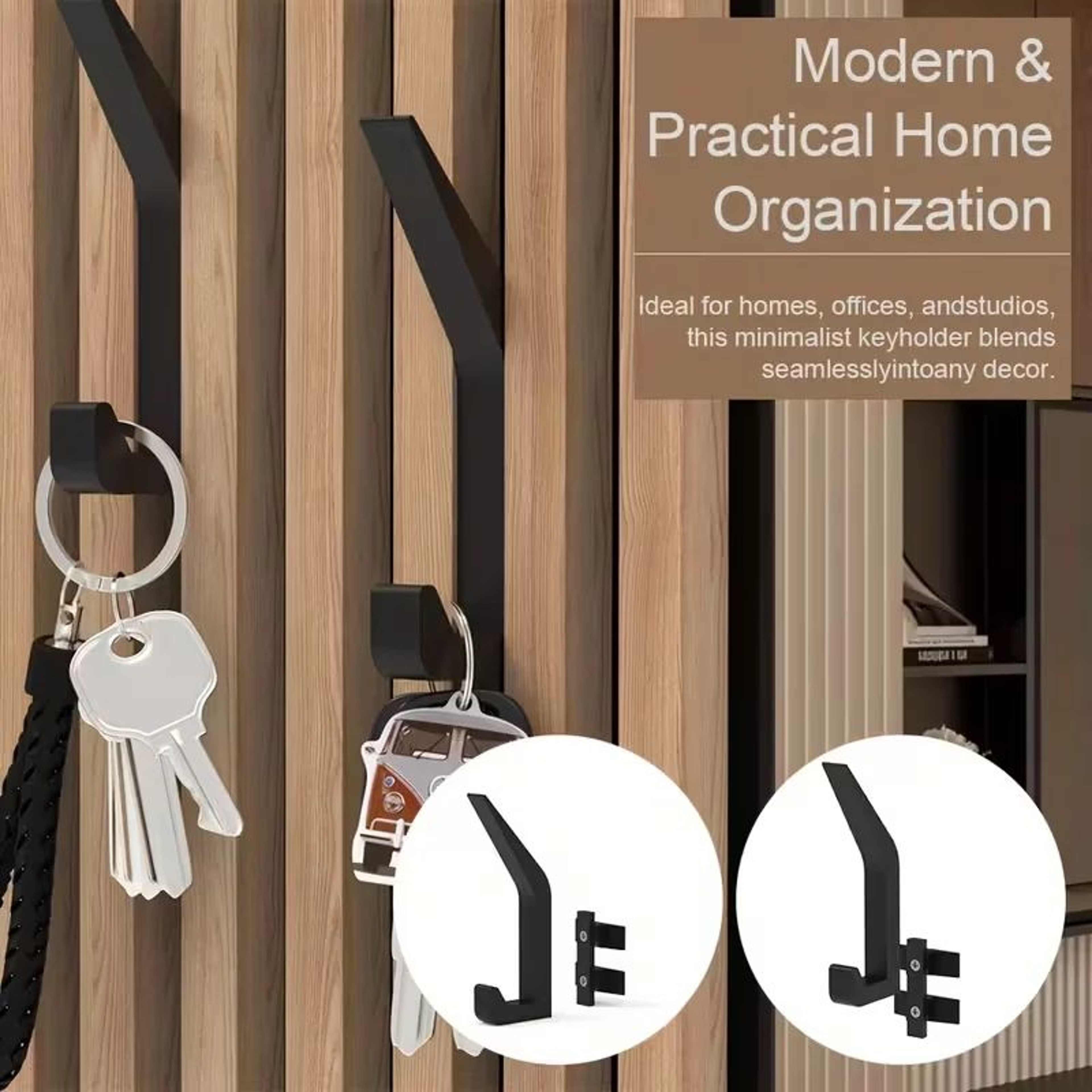 Acoustic Panel Wall Hooks No Drill Mounting Set 0