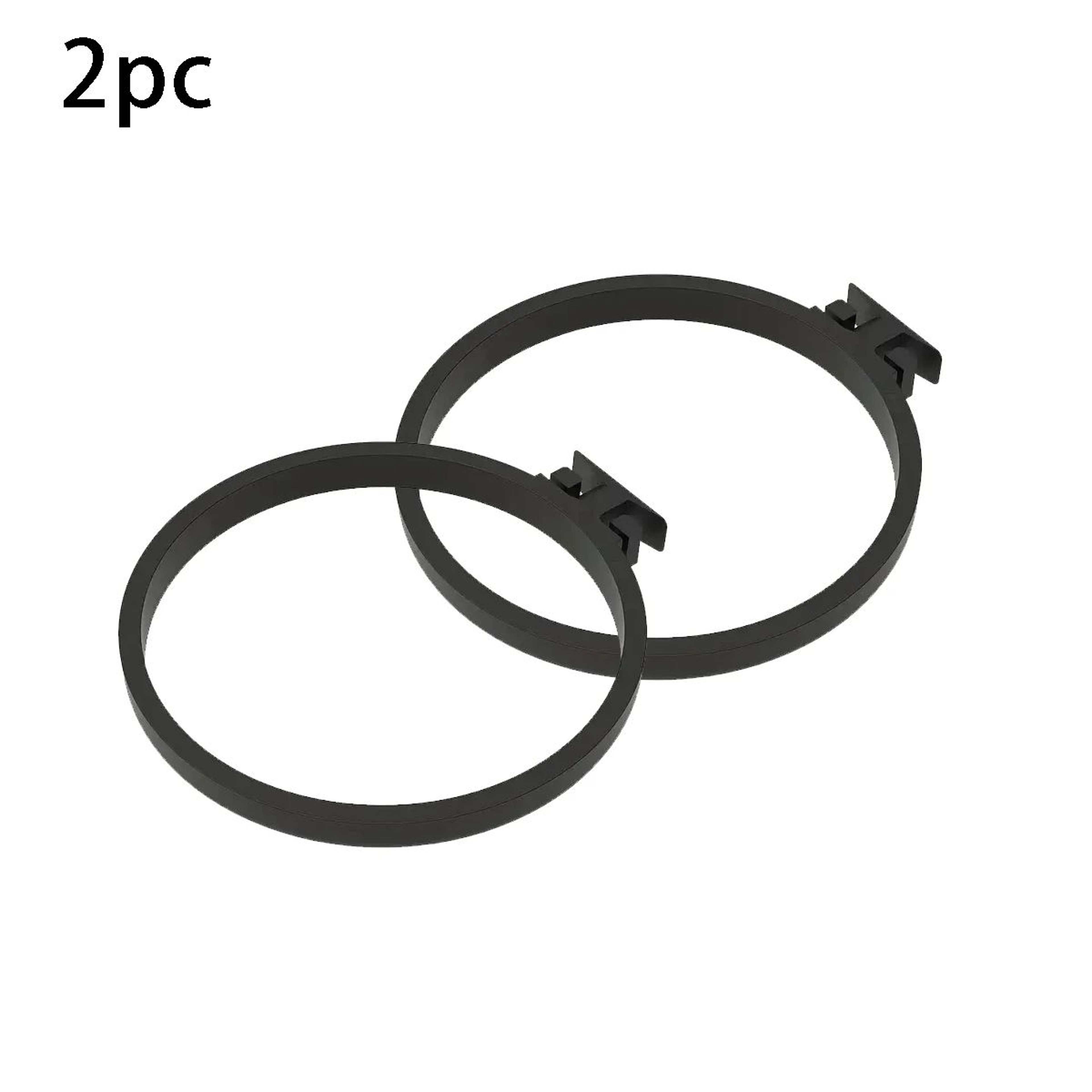 Acoustic Panel Plant Ring Wall Mount Set 4