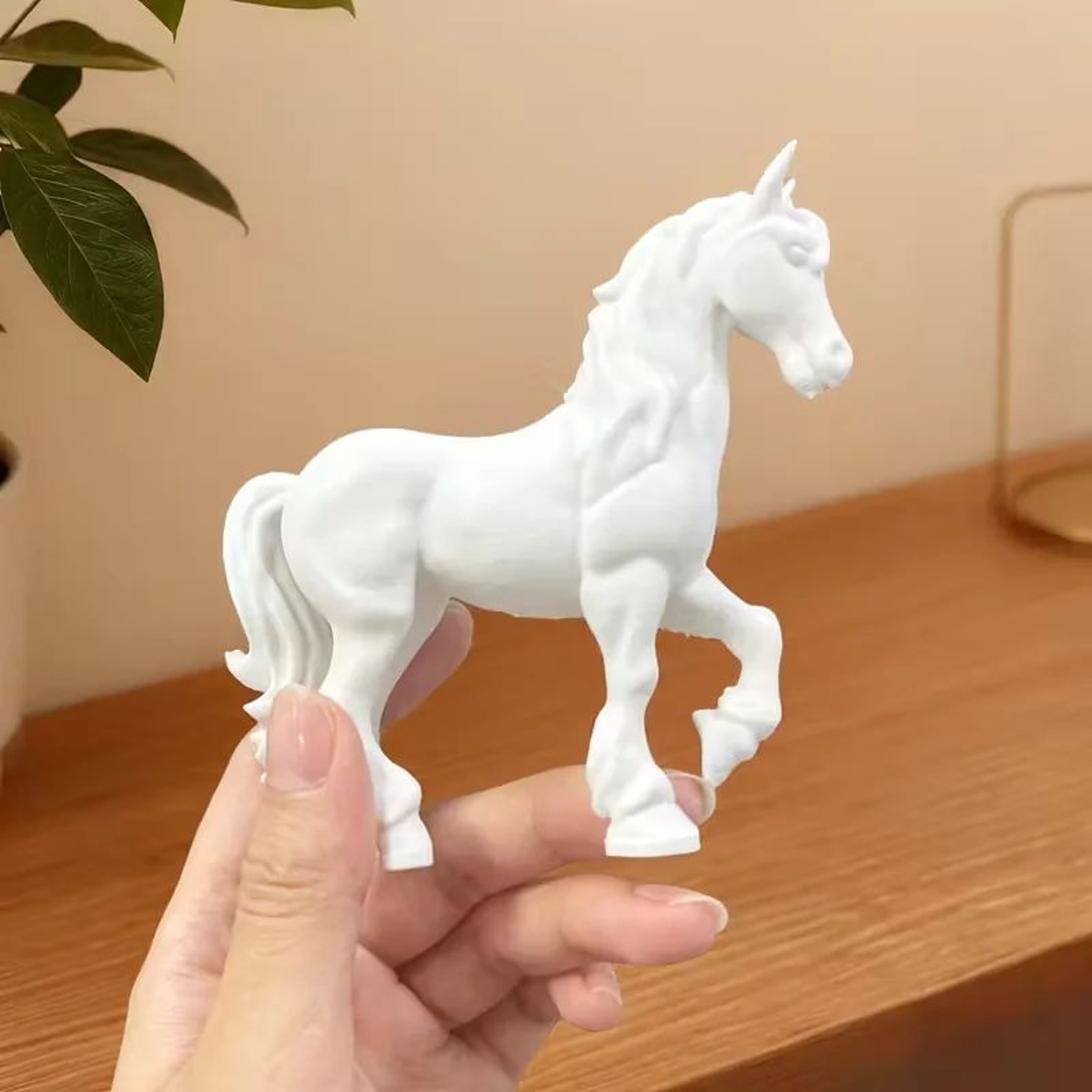 Modern Horse Sculpture Table Decor 2