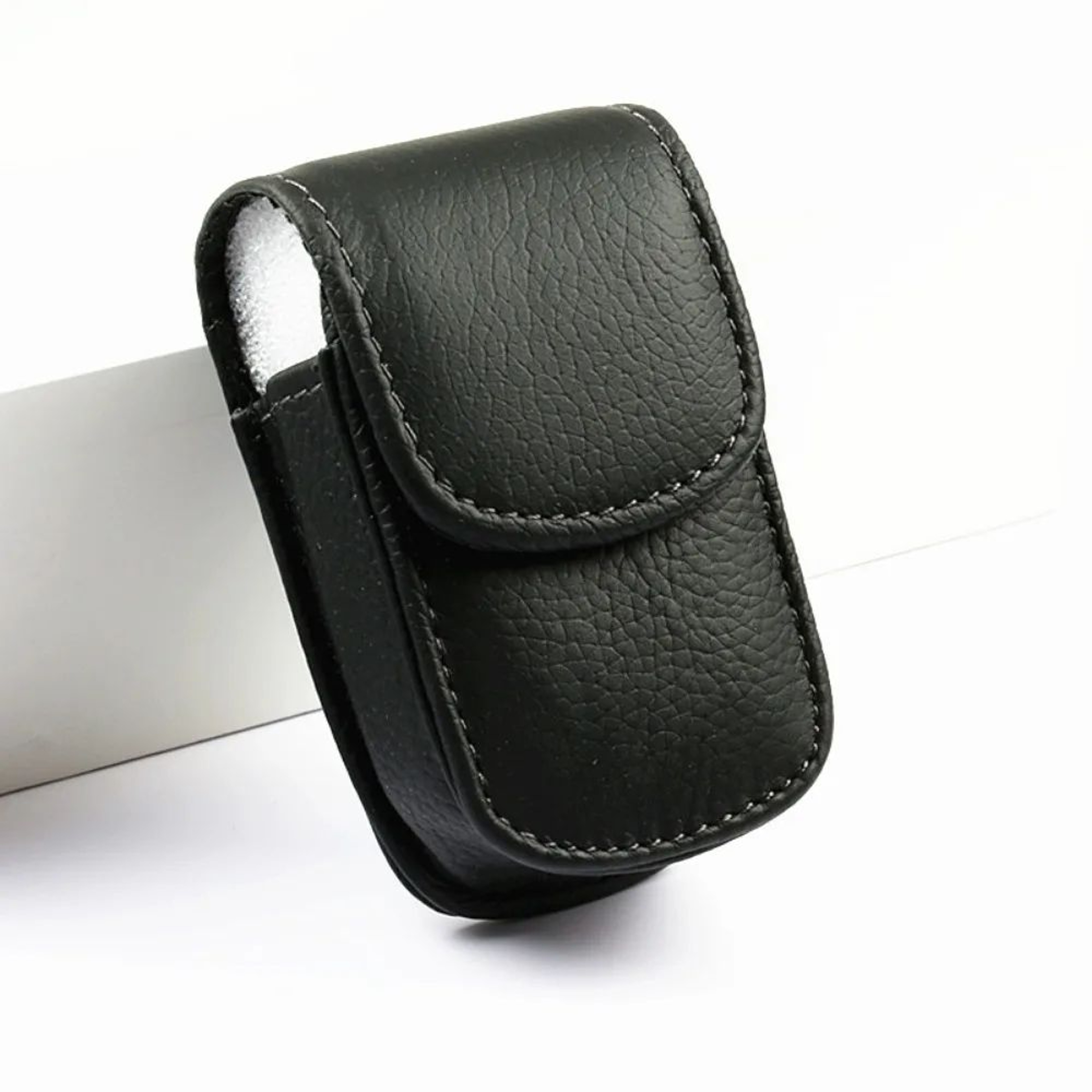 Portable Leather Folding Glasses Case 6
