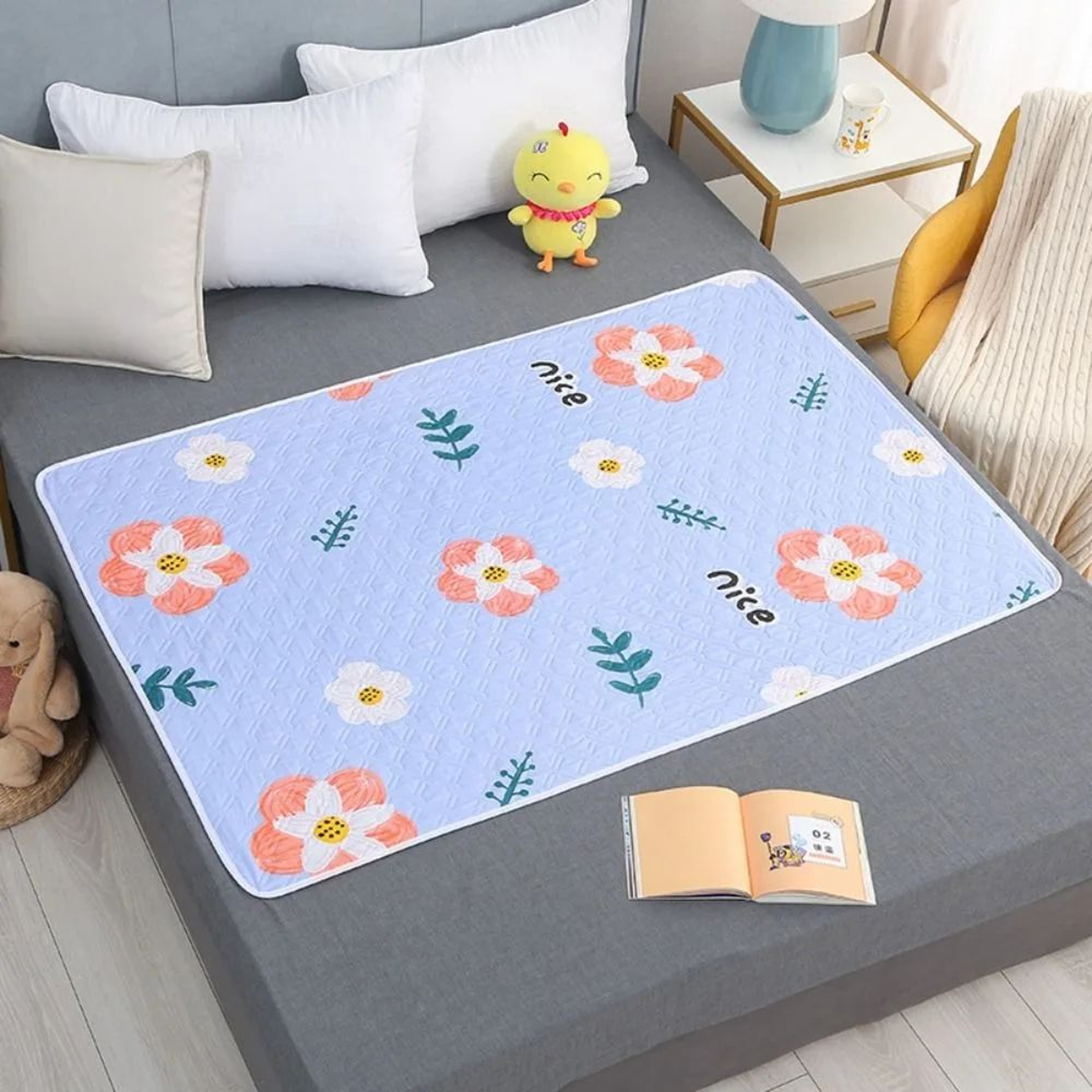Washable Waterproof Underpad Mattress Protector 8