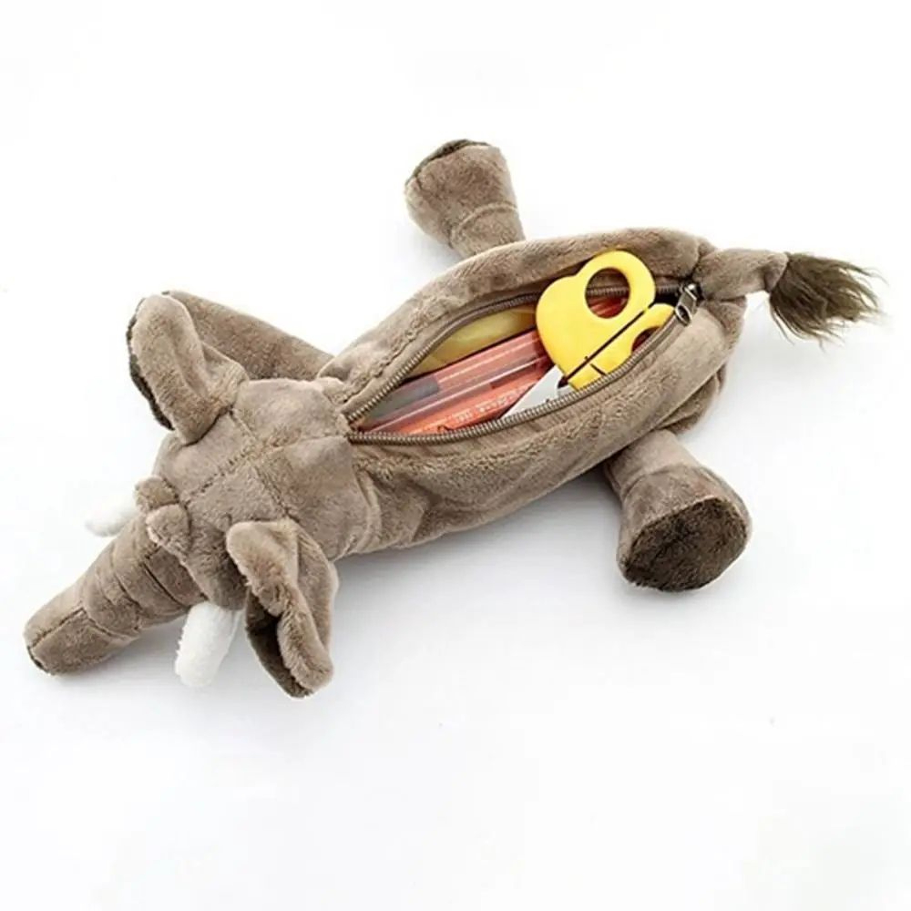Cute Plush Animal Pencil Case Organizer 2