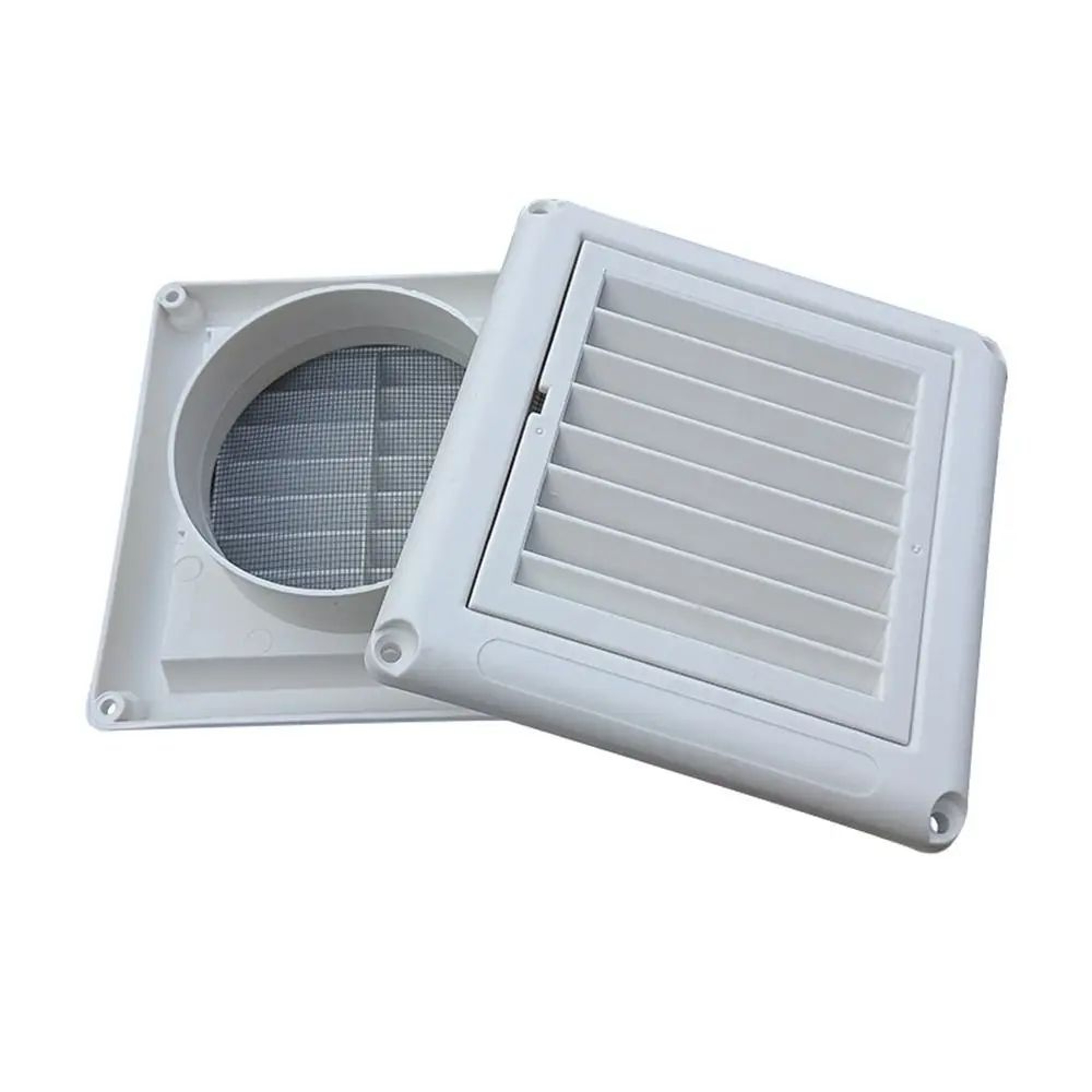 Air Vent Grille Cover With Adjustable Flaps For Heating And Cooling Systems 0