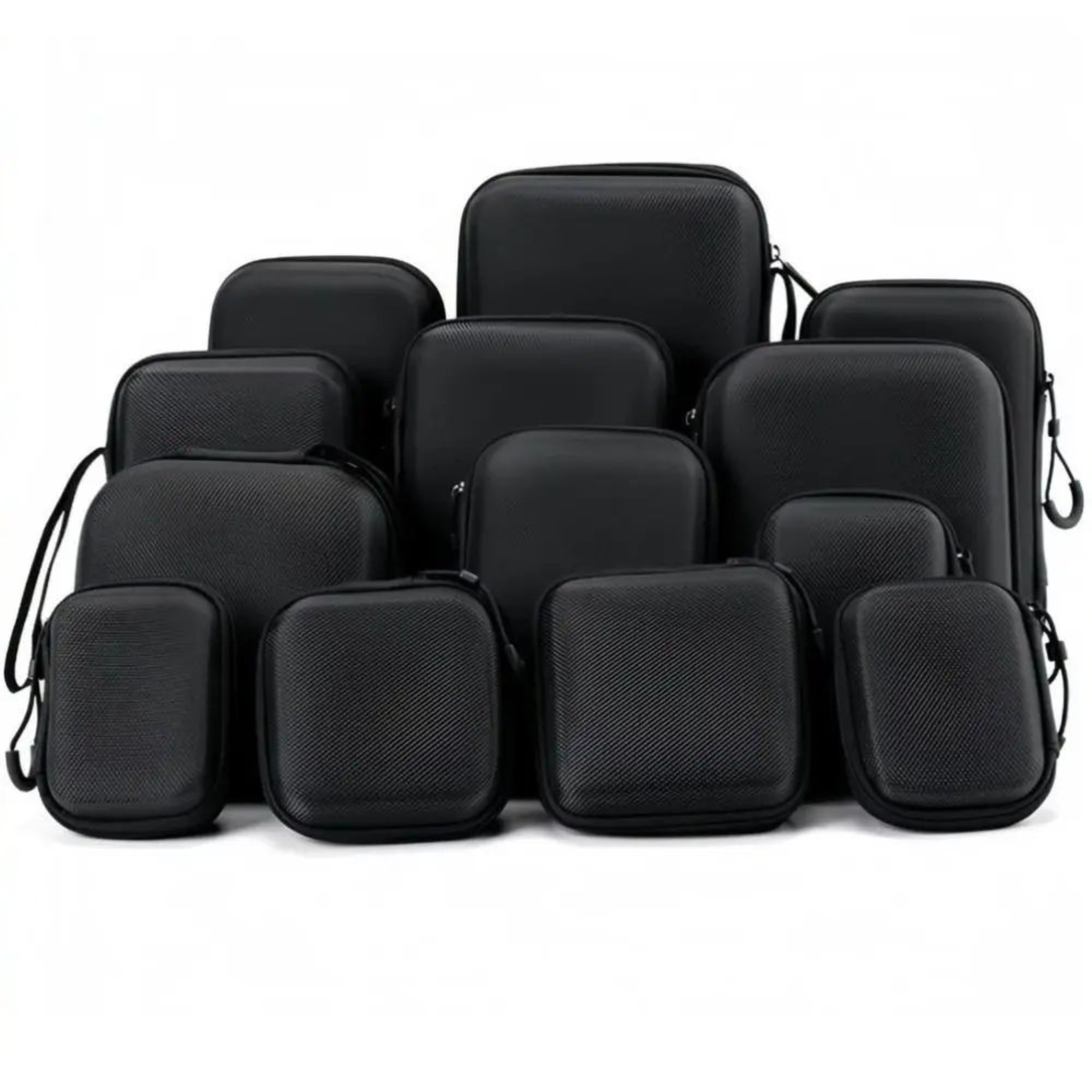 Portable EVA Hard Shell Earphone Storage Case 2