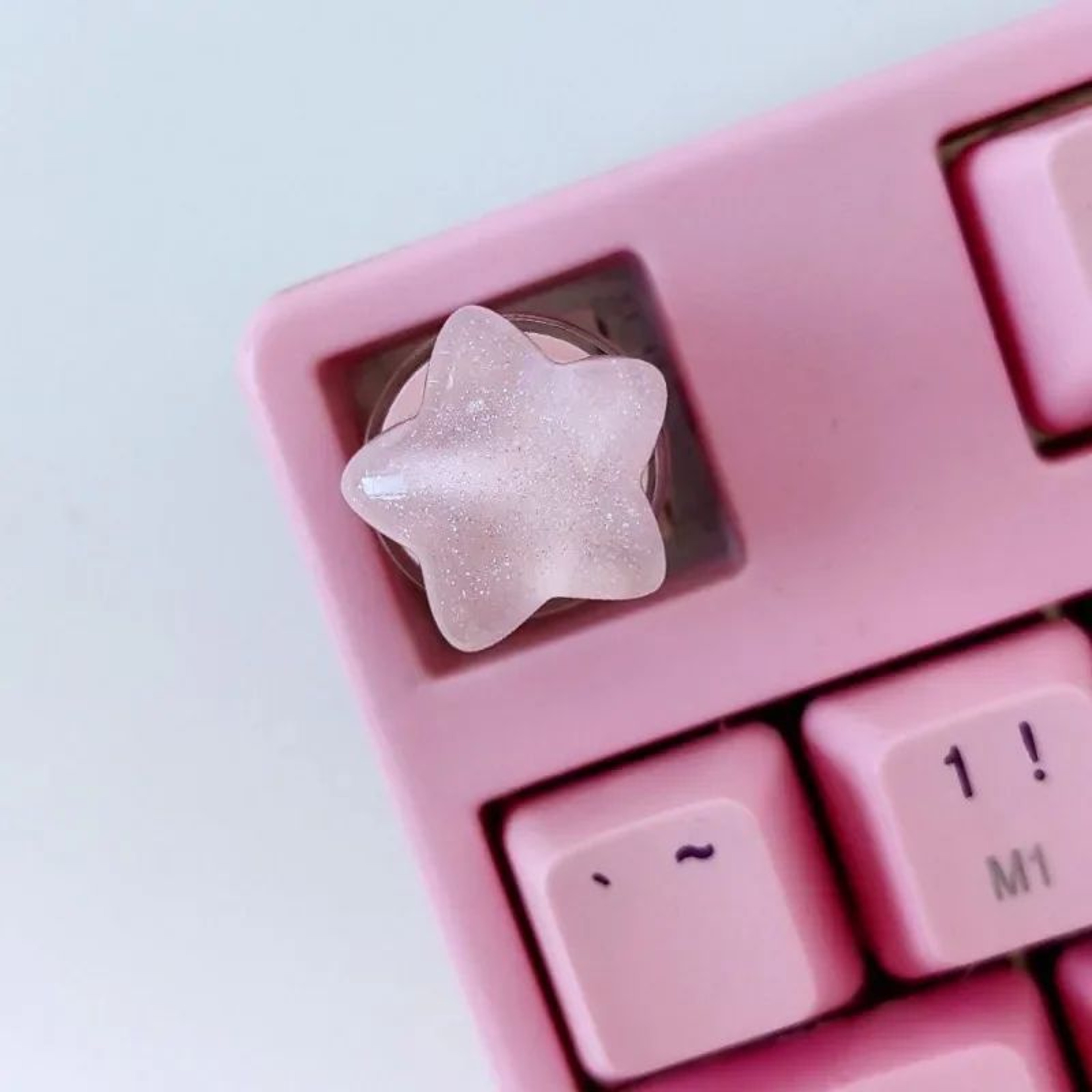 Cute Star Mechanical Keyboard Keycaps Set 4