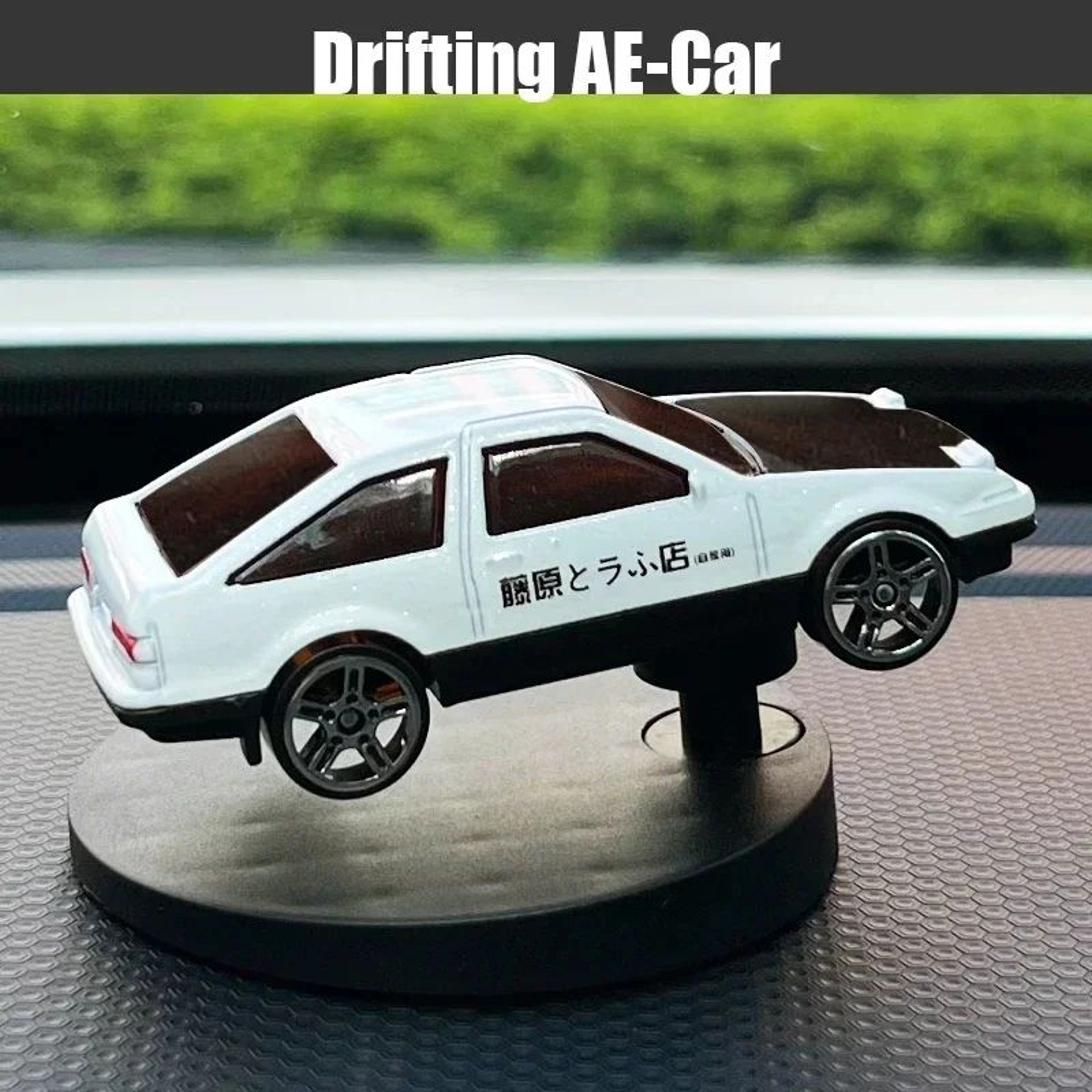 Sports Car Drift Dashboard Rotating Decor 16