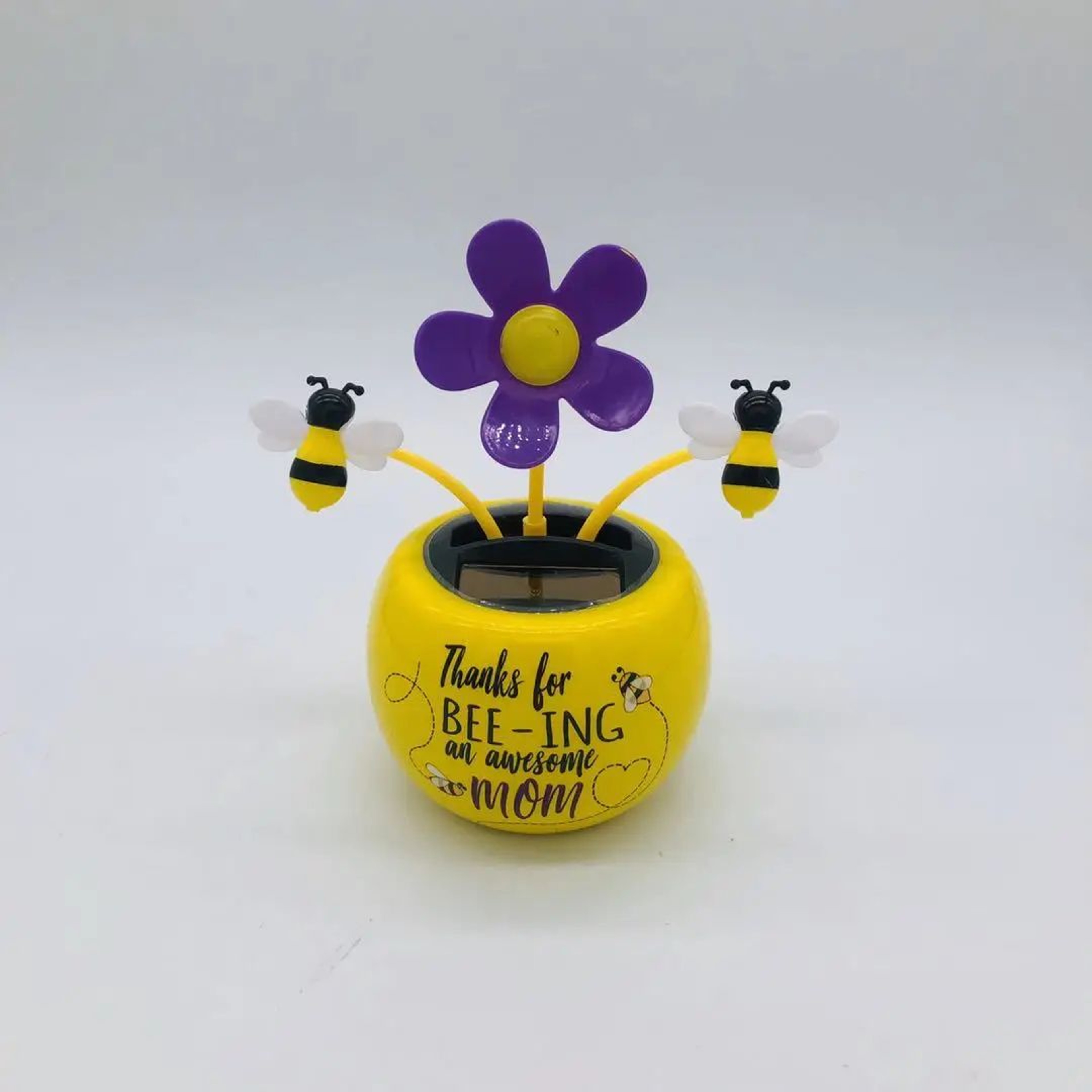 Solar Powered Swinging Sunflower Car Ornament 5