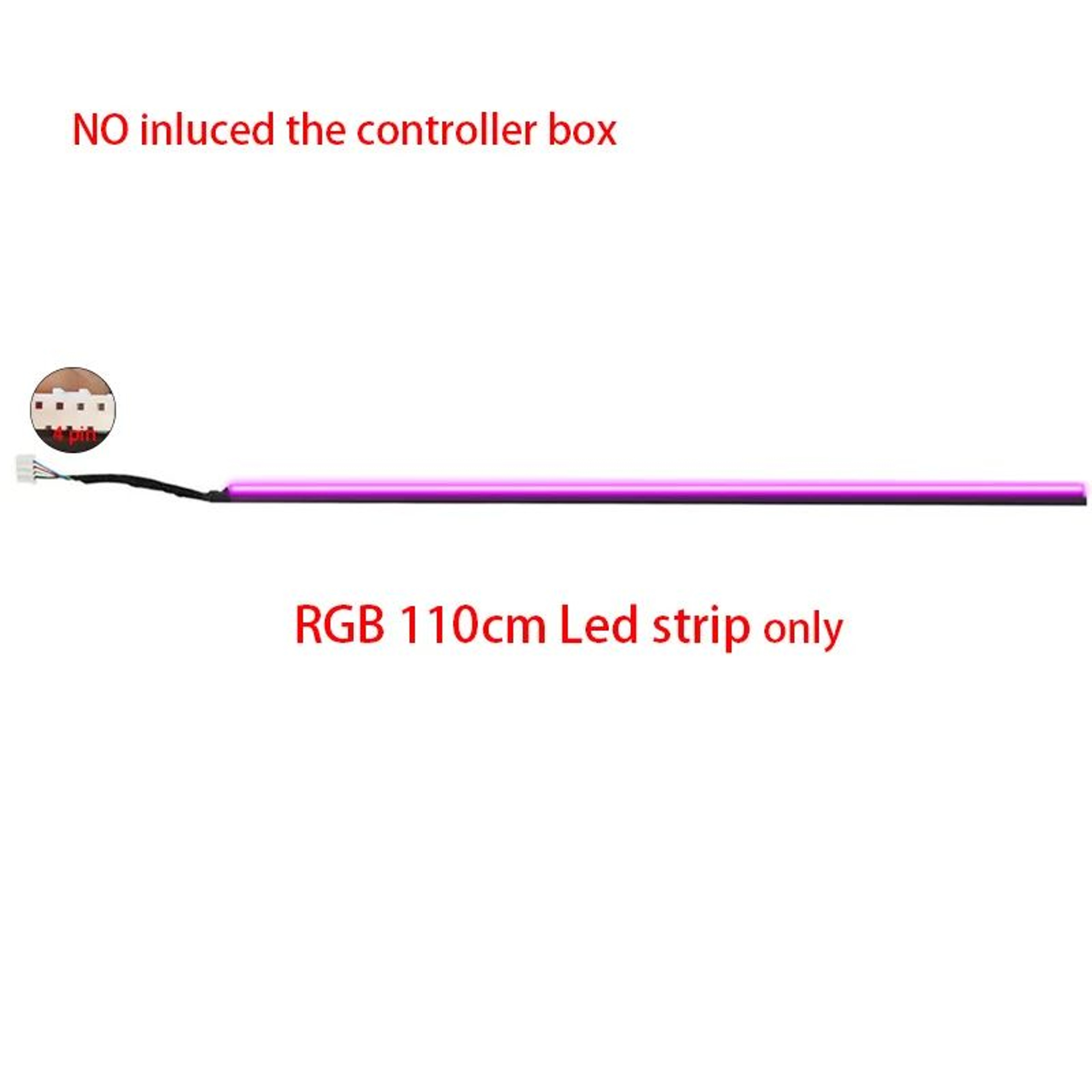 RGB Symphony Car Ambient Light Interior LED Strip Kit 21