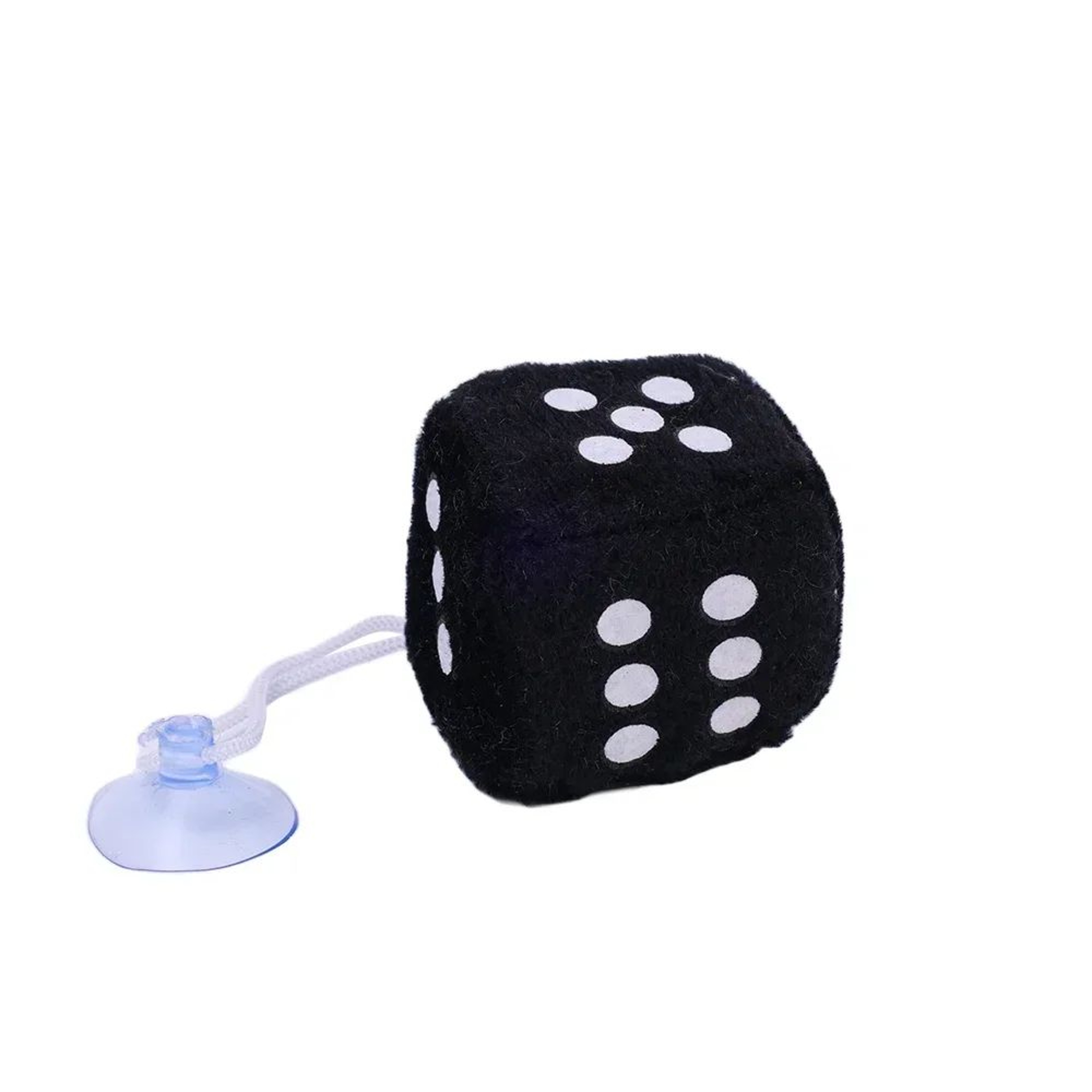 Plush Dice Car Hanging Pendant Set 6