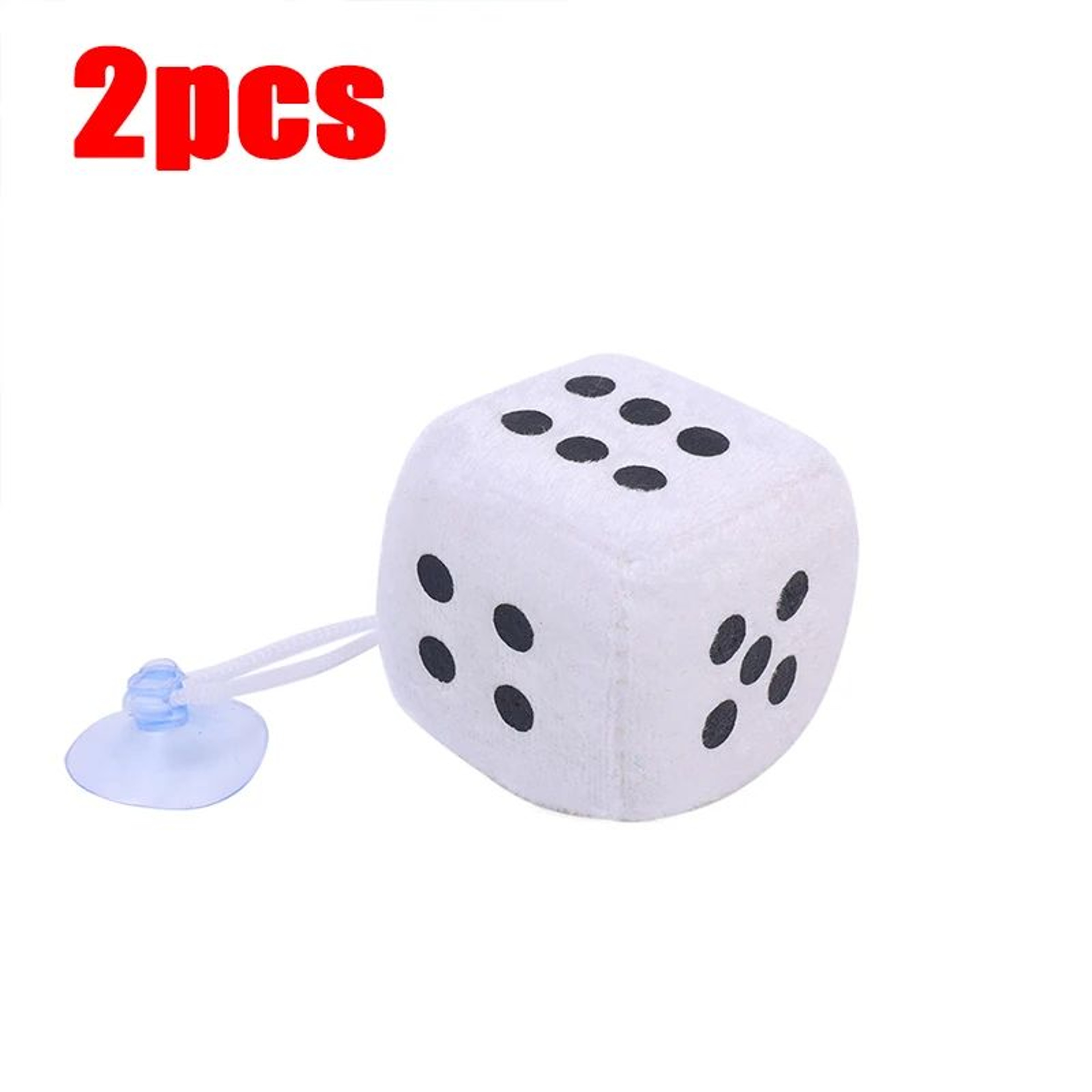 Plush Dice Car Hanging Pendant Set 16