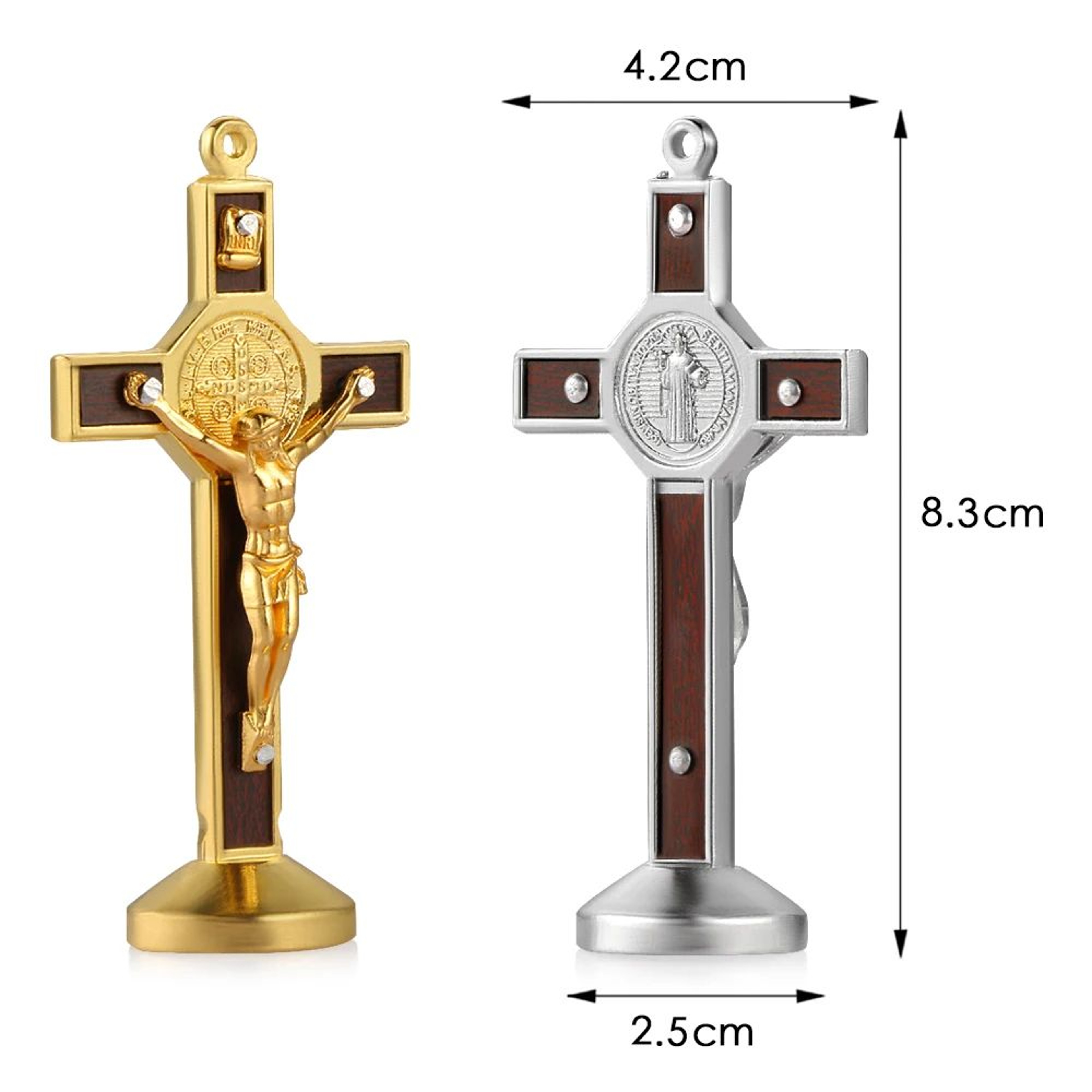 Christian Jesus Cross Car Dashboard Ornament Decor 5