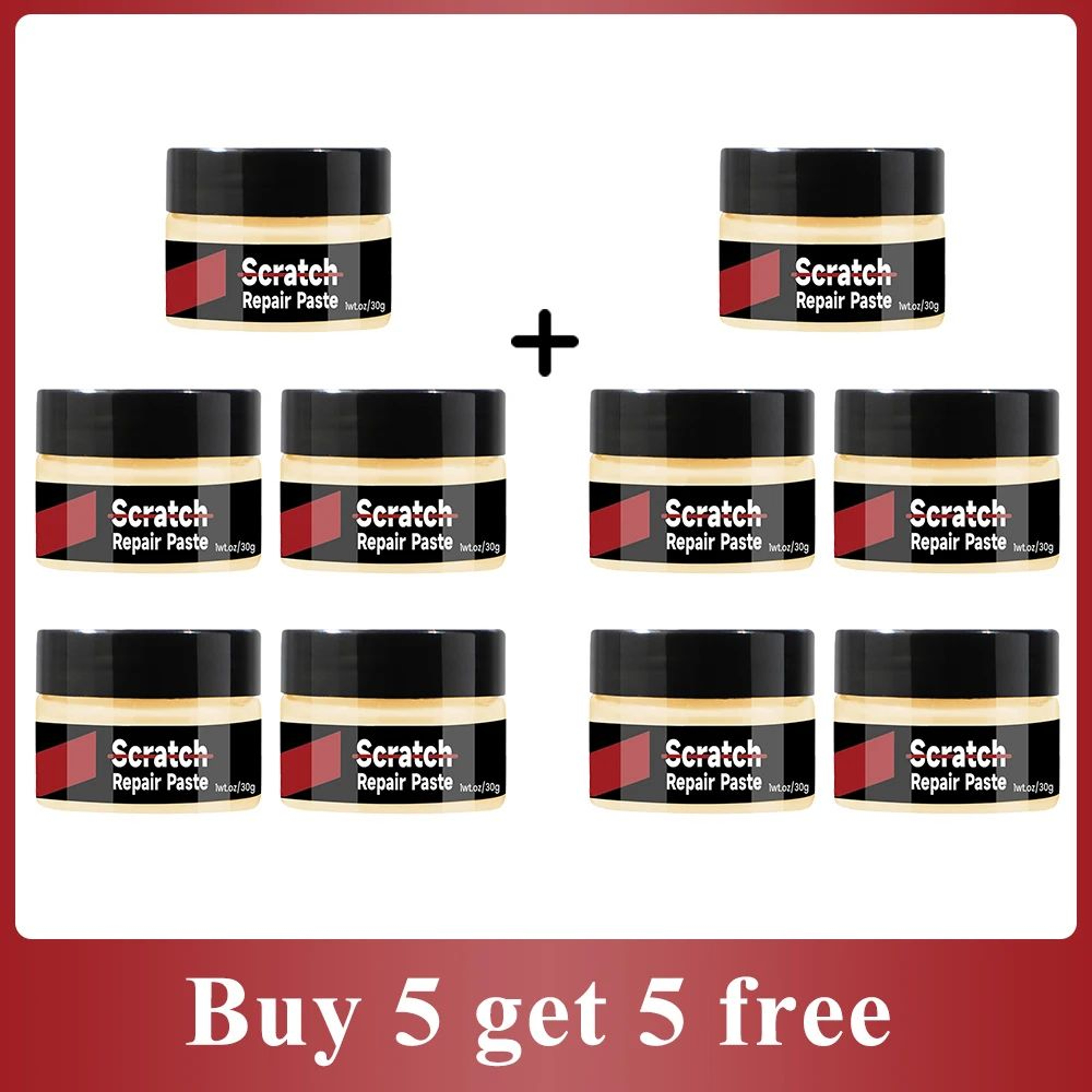 Car Scratch Remover Repair Paste For Paint Scratches 9