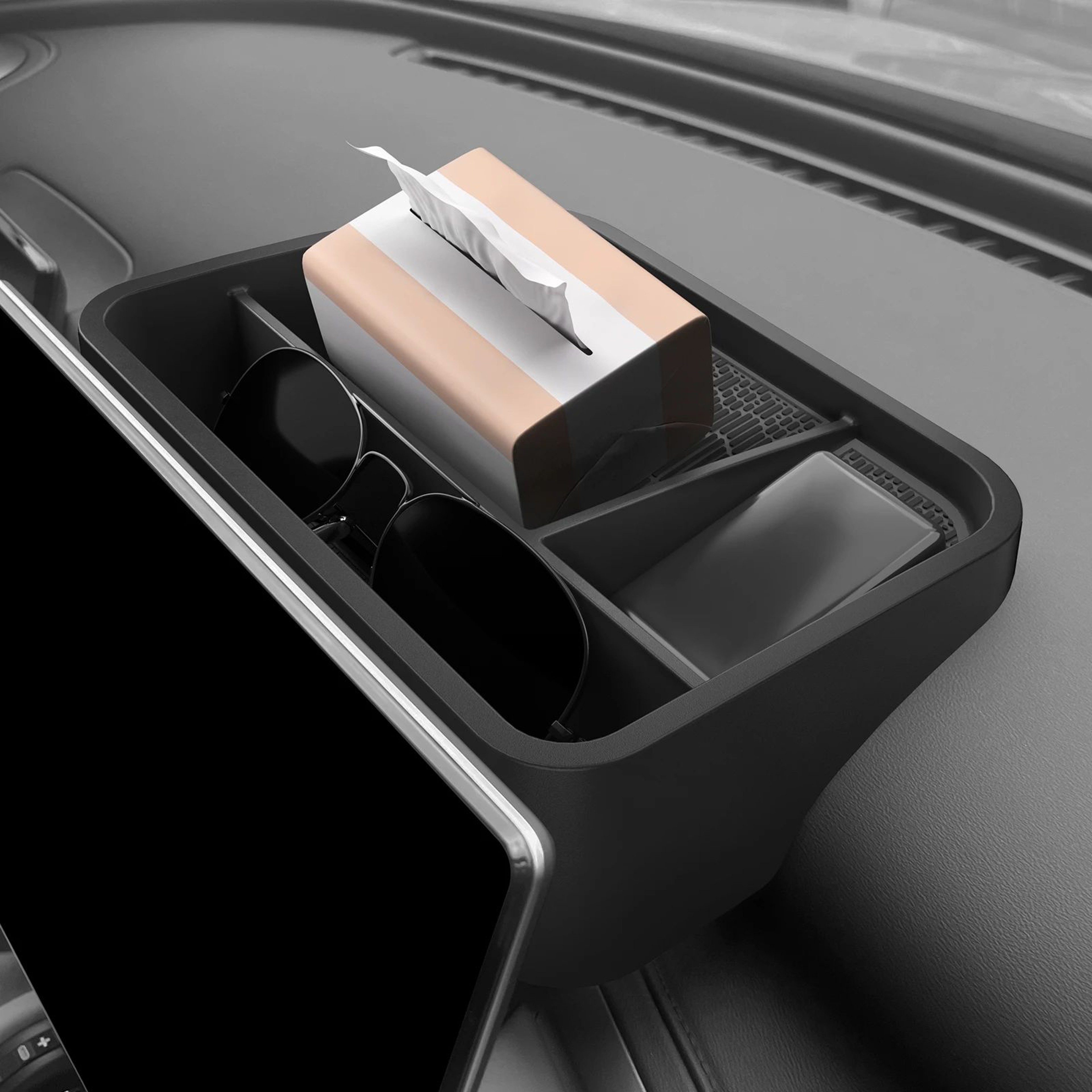 BYD Atto 3 Dashboard Tray Organizer And Display Screen Storage Box 4