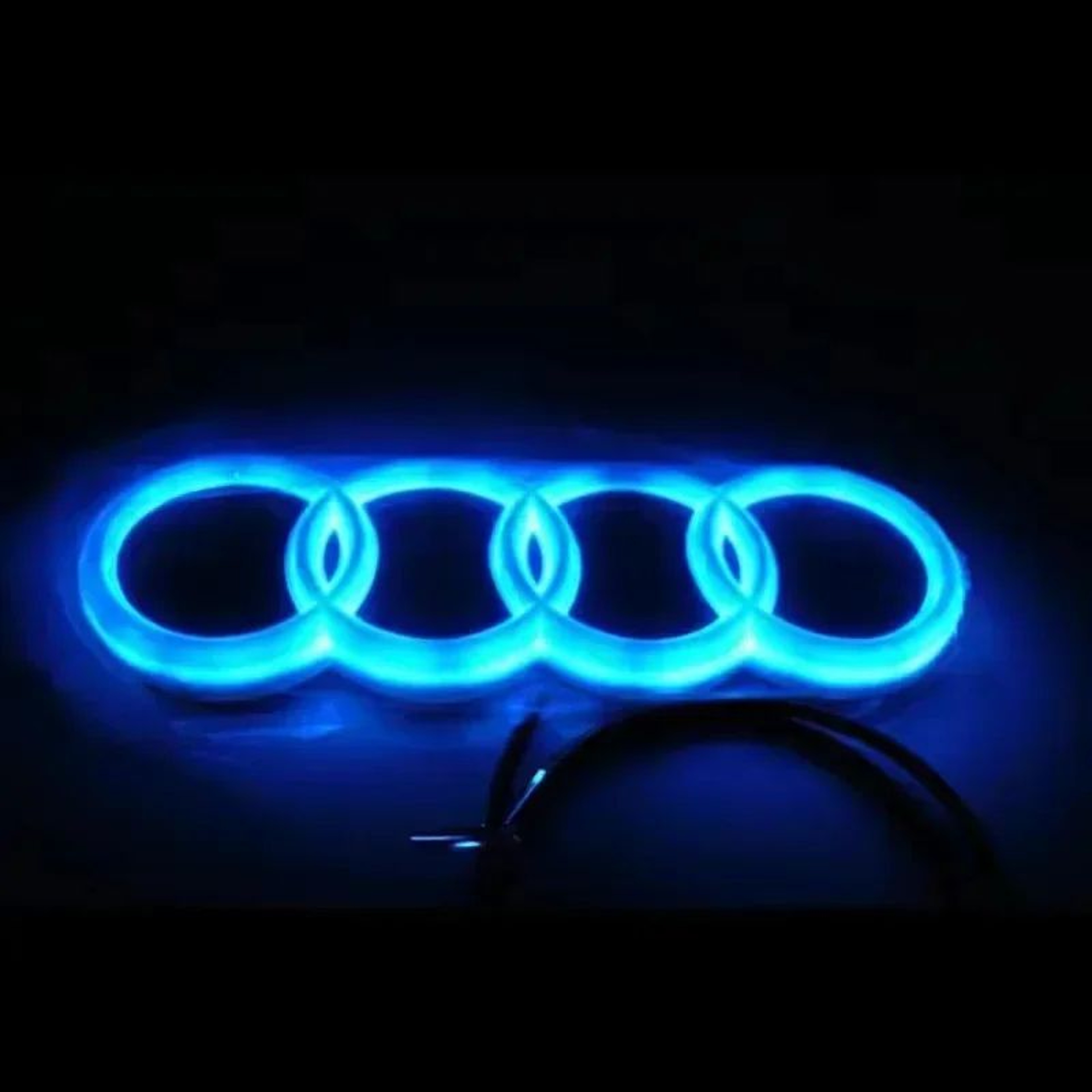 LED Front Grill Emblem Light For Audi Car Logo Styling 5