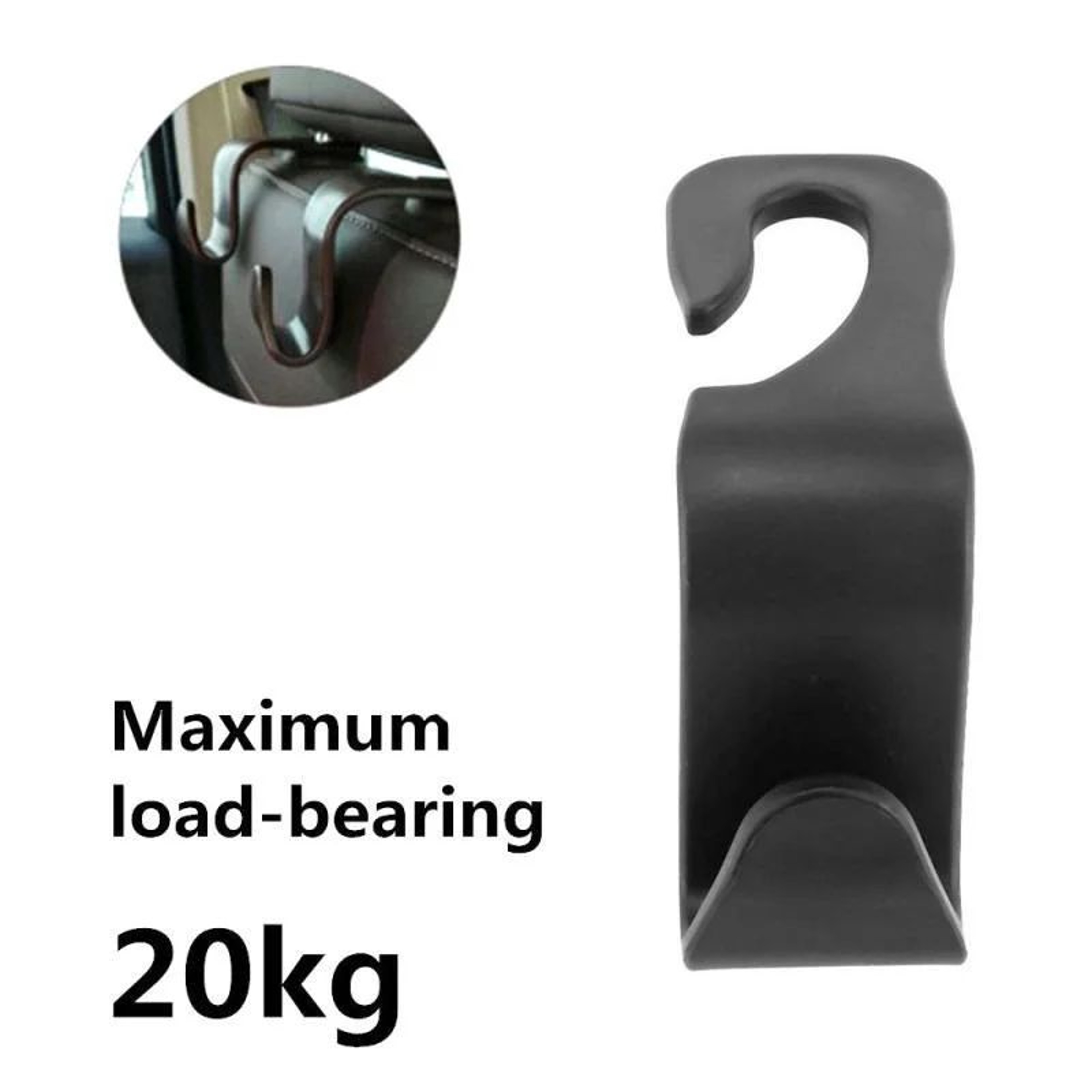 Universal Car Headrest Storage Hooks 5