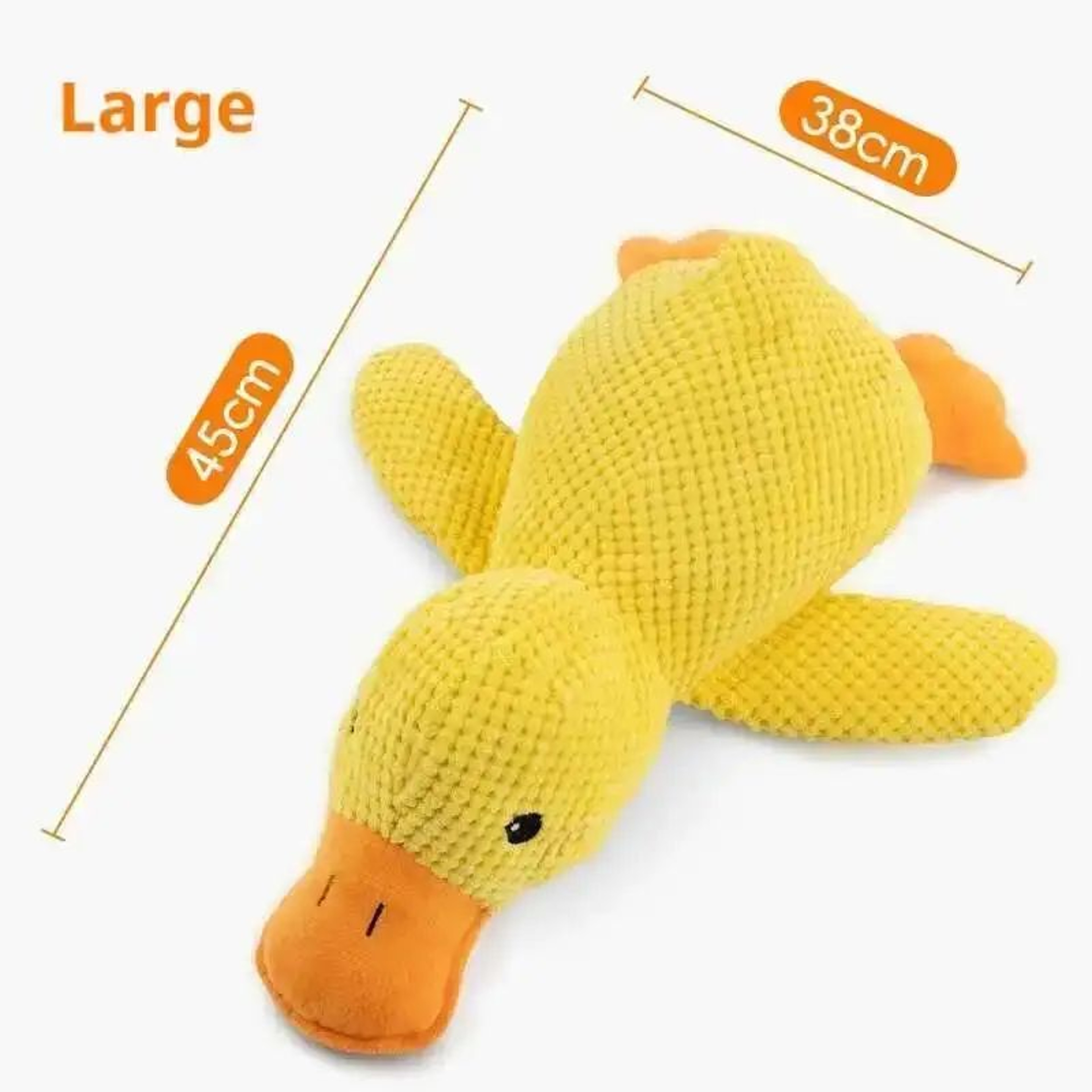 SnuggleDuck Plush Dog Chew Toy 10