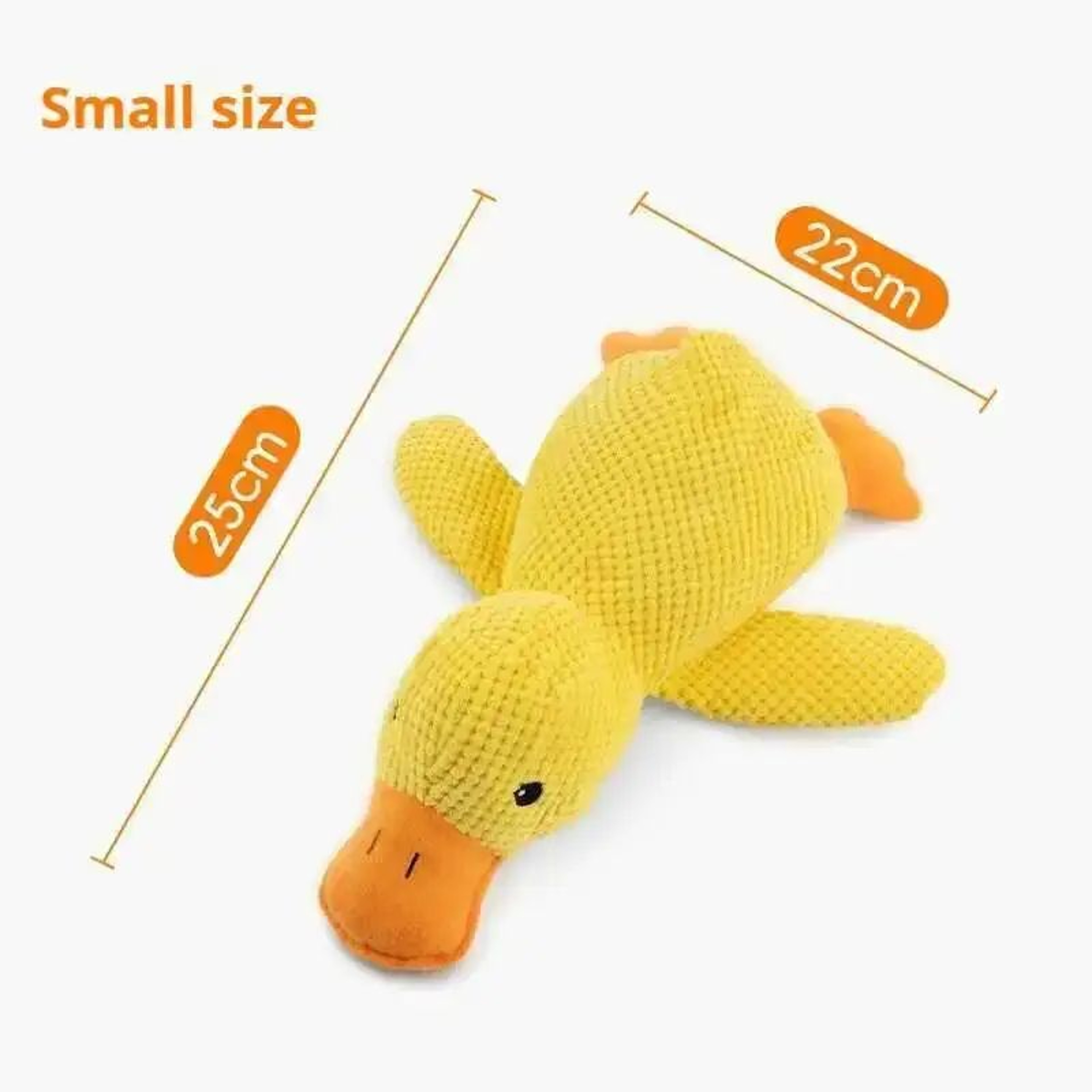 SnuggleDuck Plush Dog Chew Toy 12