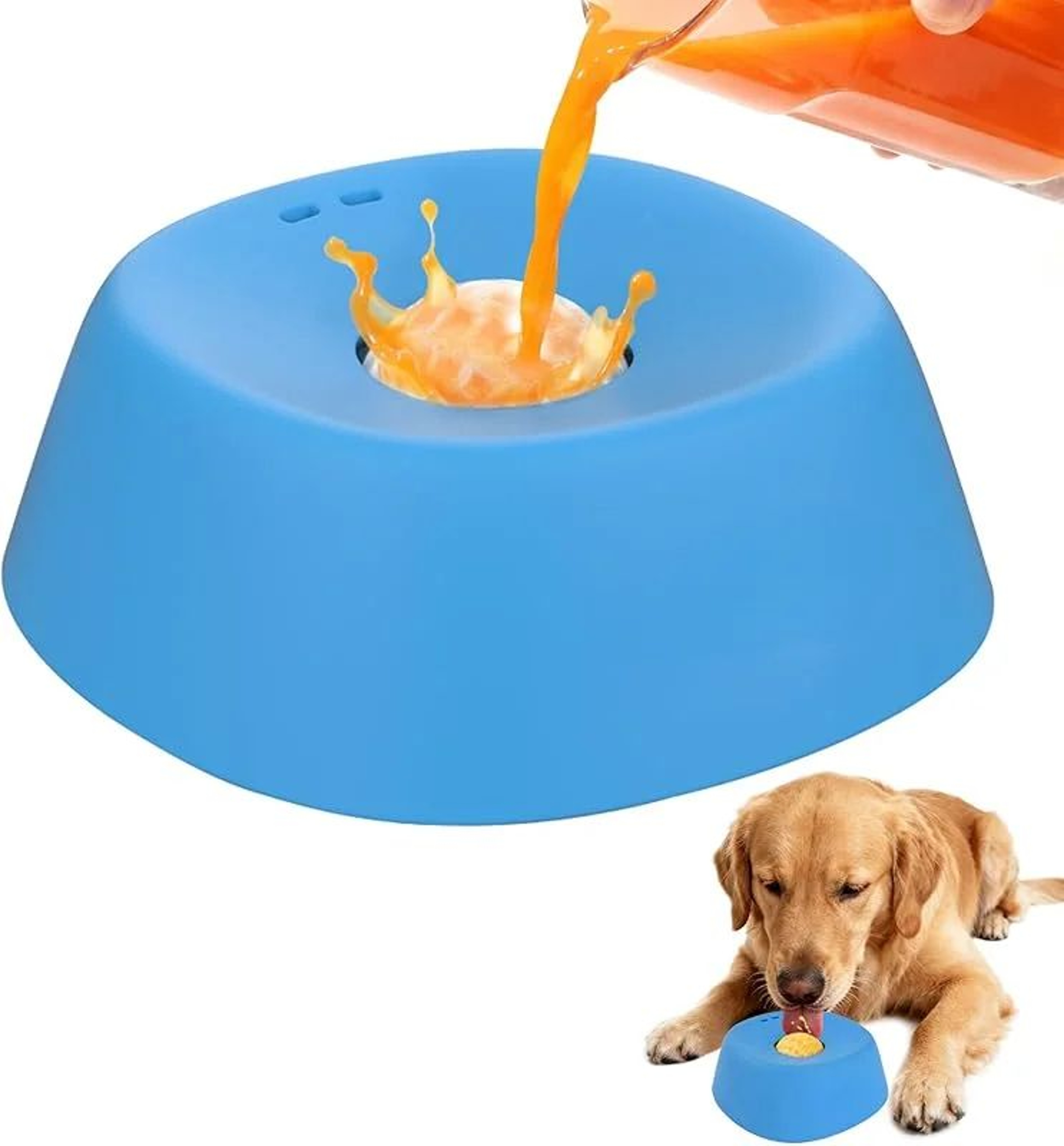 CalmBite Slow Feeder Dog Bowl 7