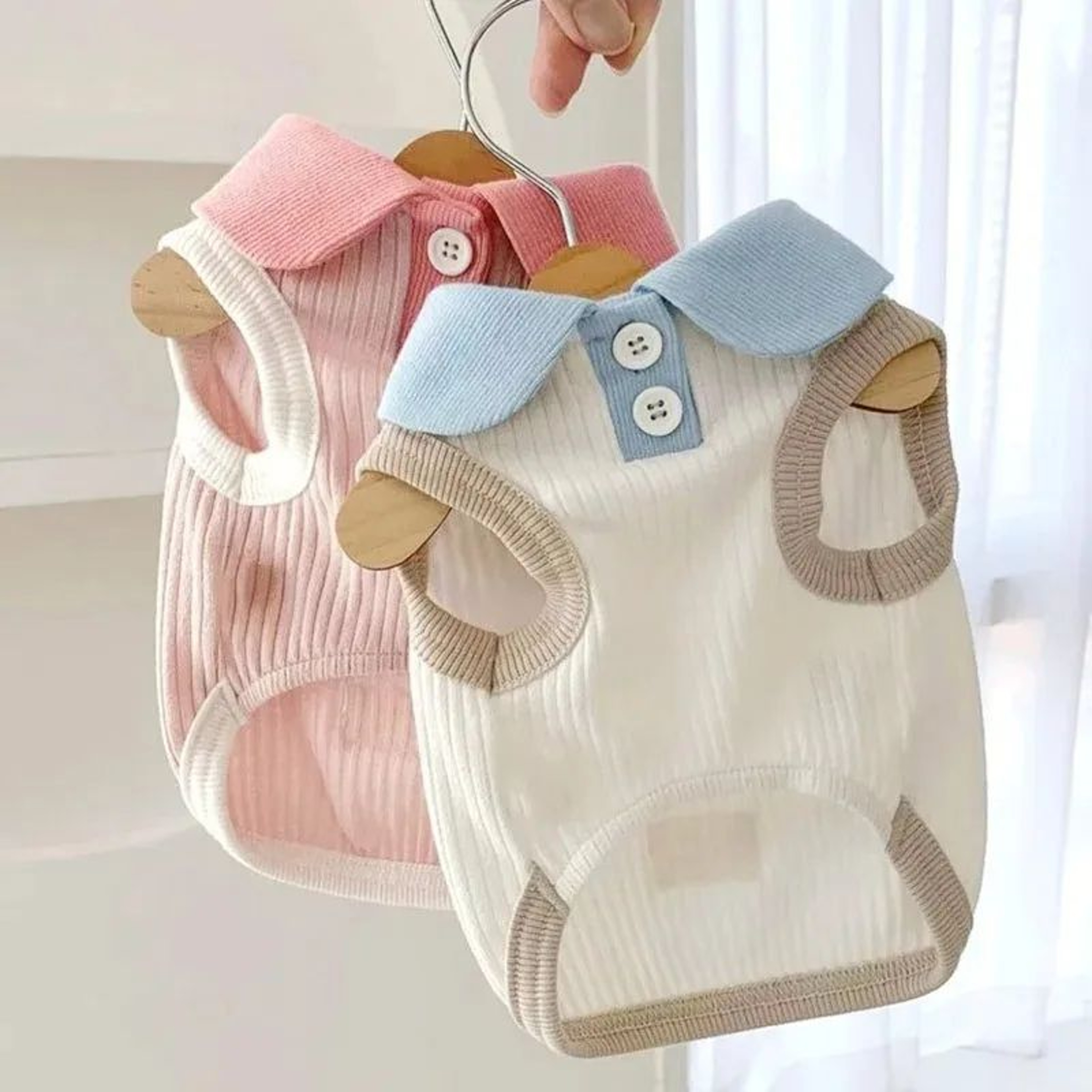 Cute Breathable Dog Shirt For Small And Medium Pets 0