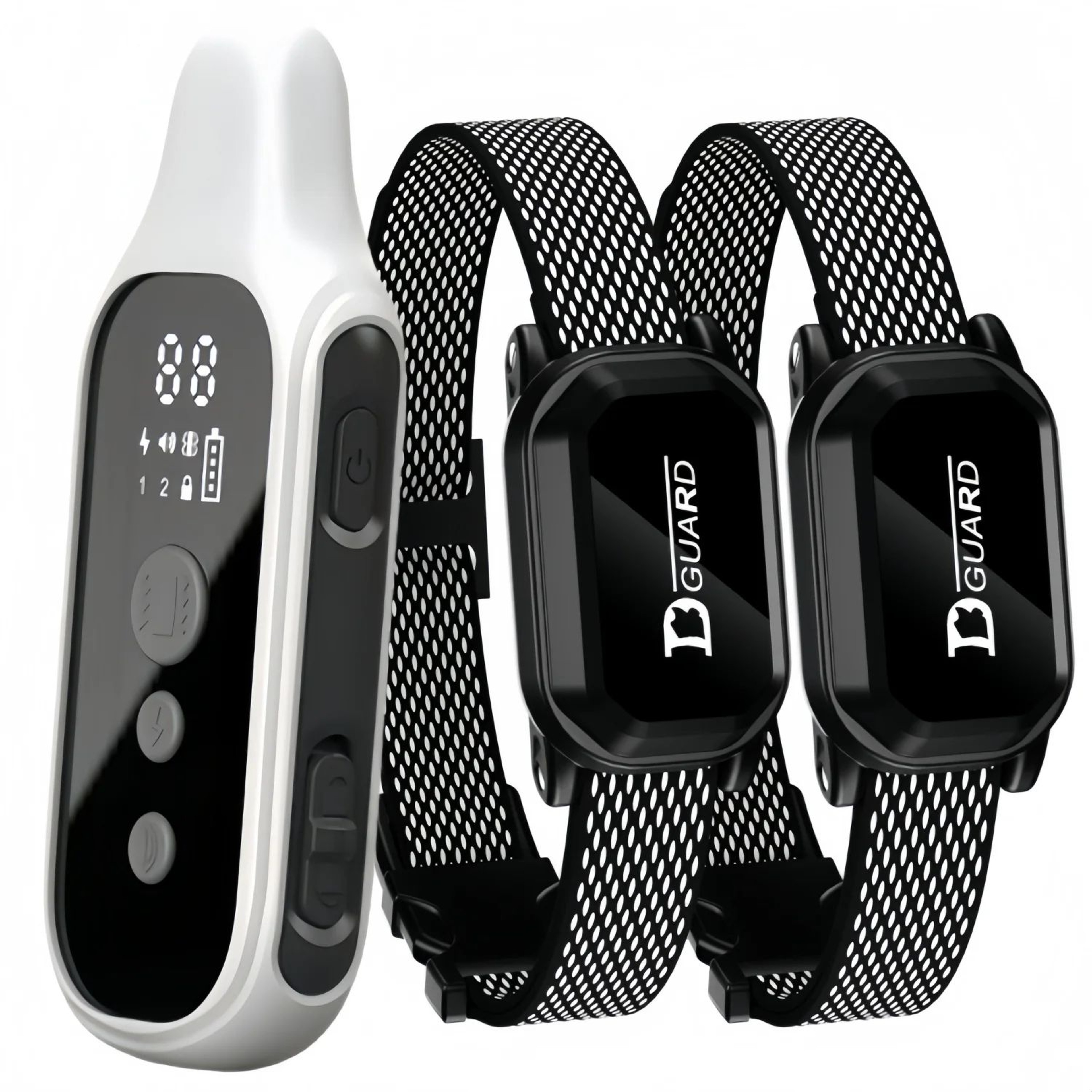 Waterproof Remote Dog Training Collar With LCD Display And 800m Range 7