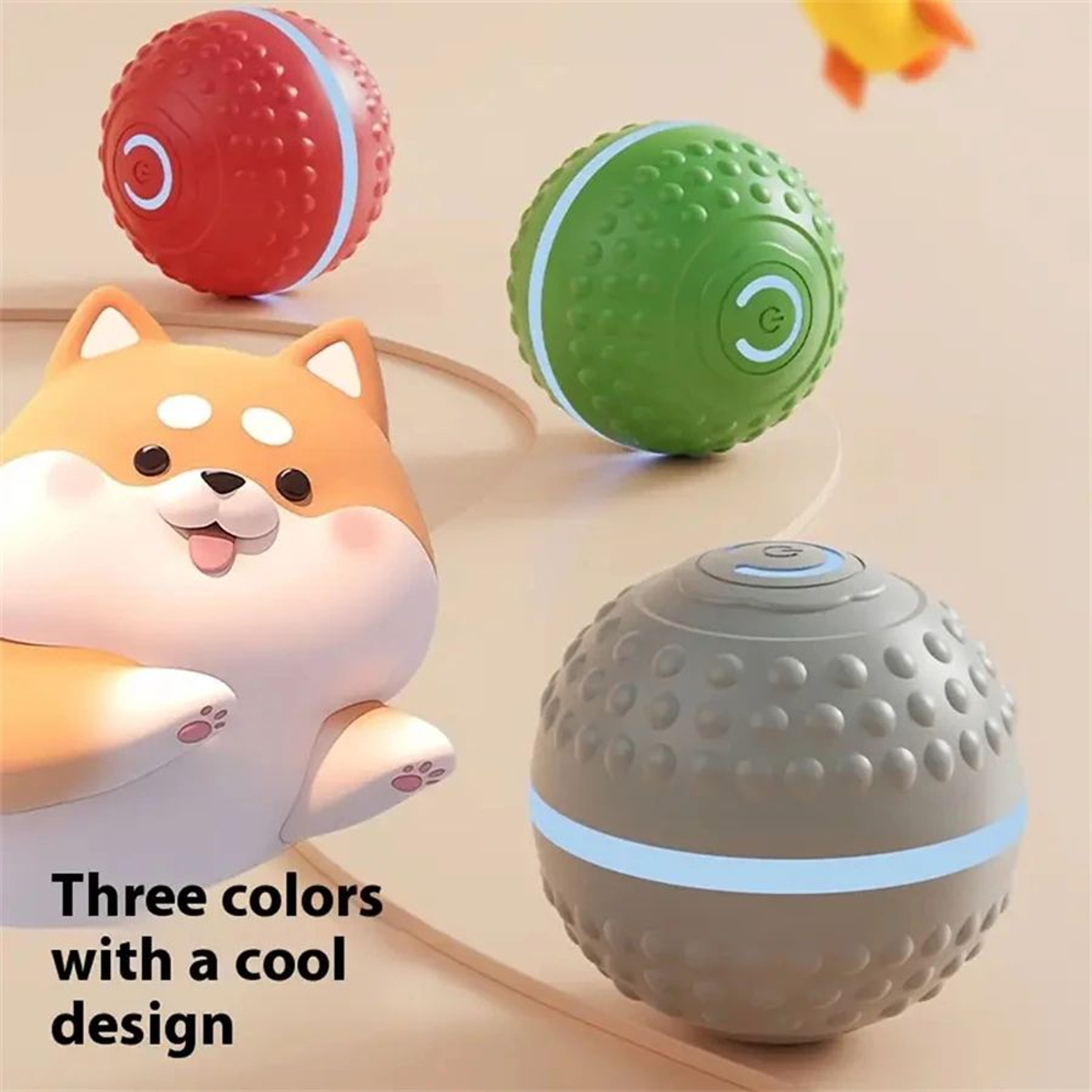 Smart Interactive Rolling Dog Ball Toy 2