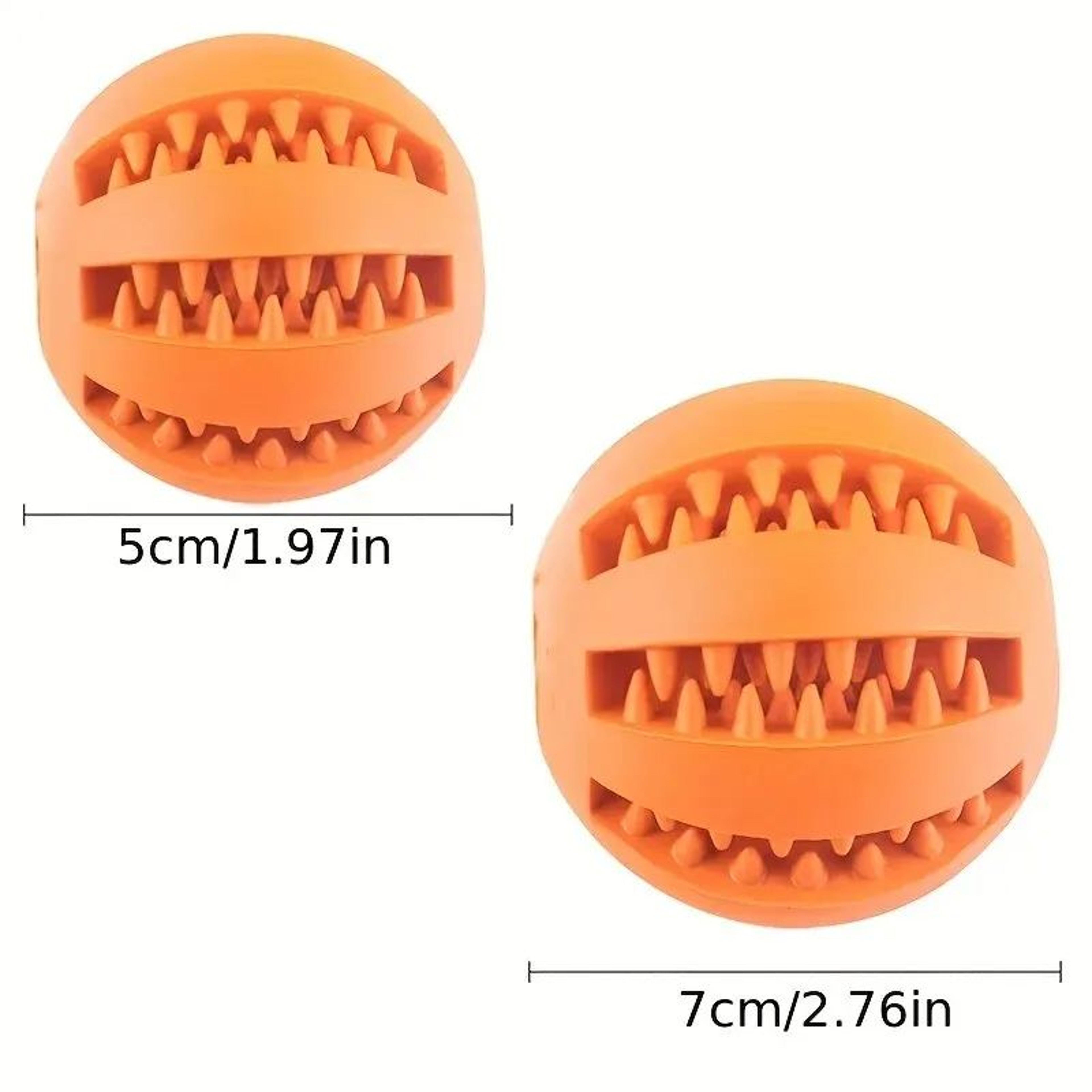 Interactive Treat Dispensing Dog Toy Ball 2