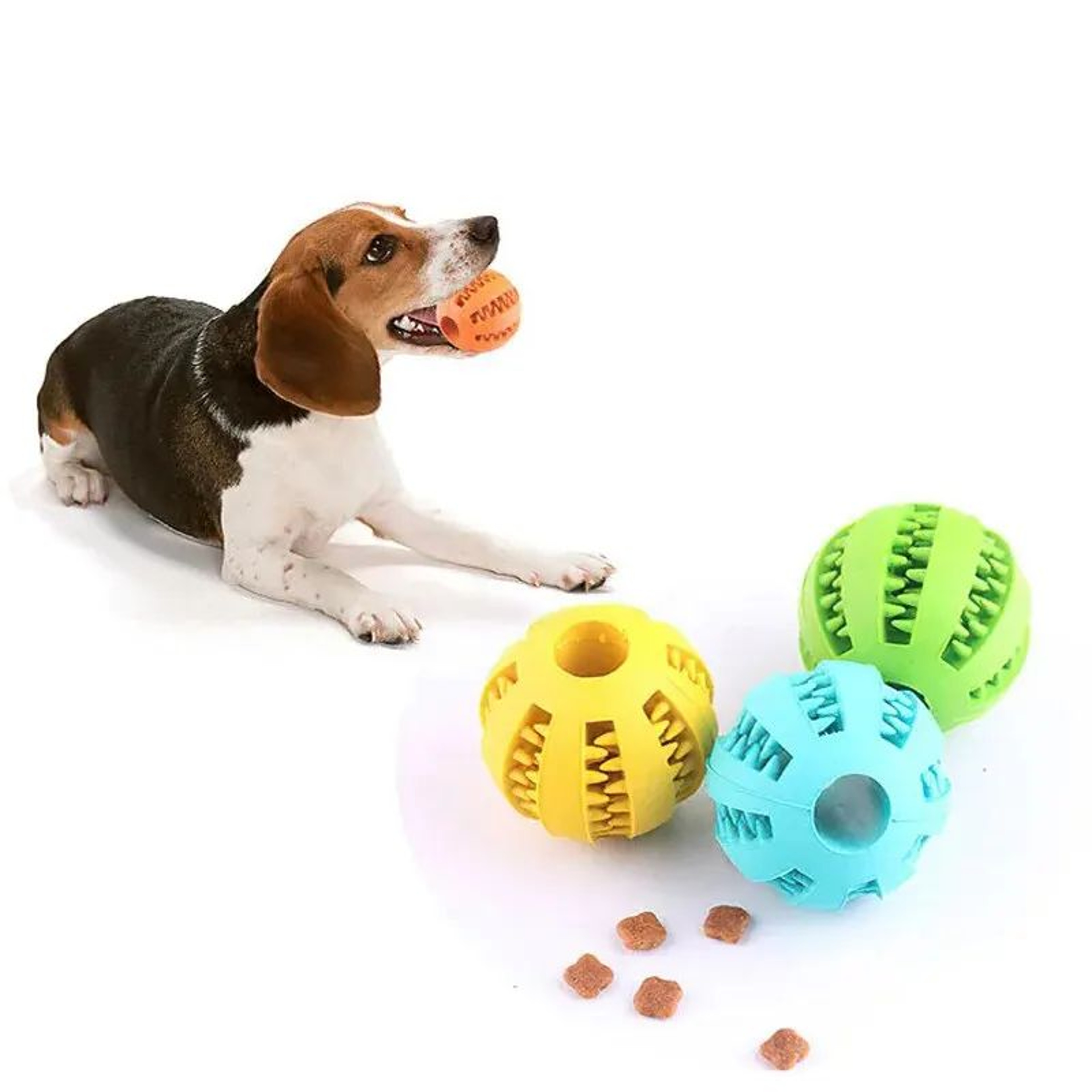Interactive Treat Dispensing Dog Toy Ball 3