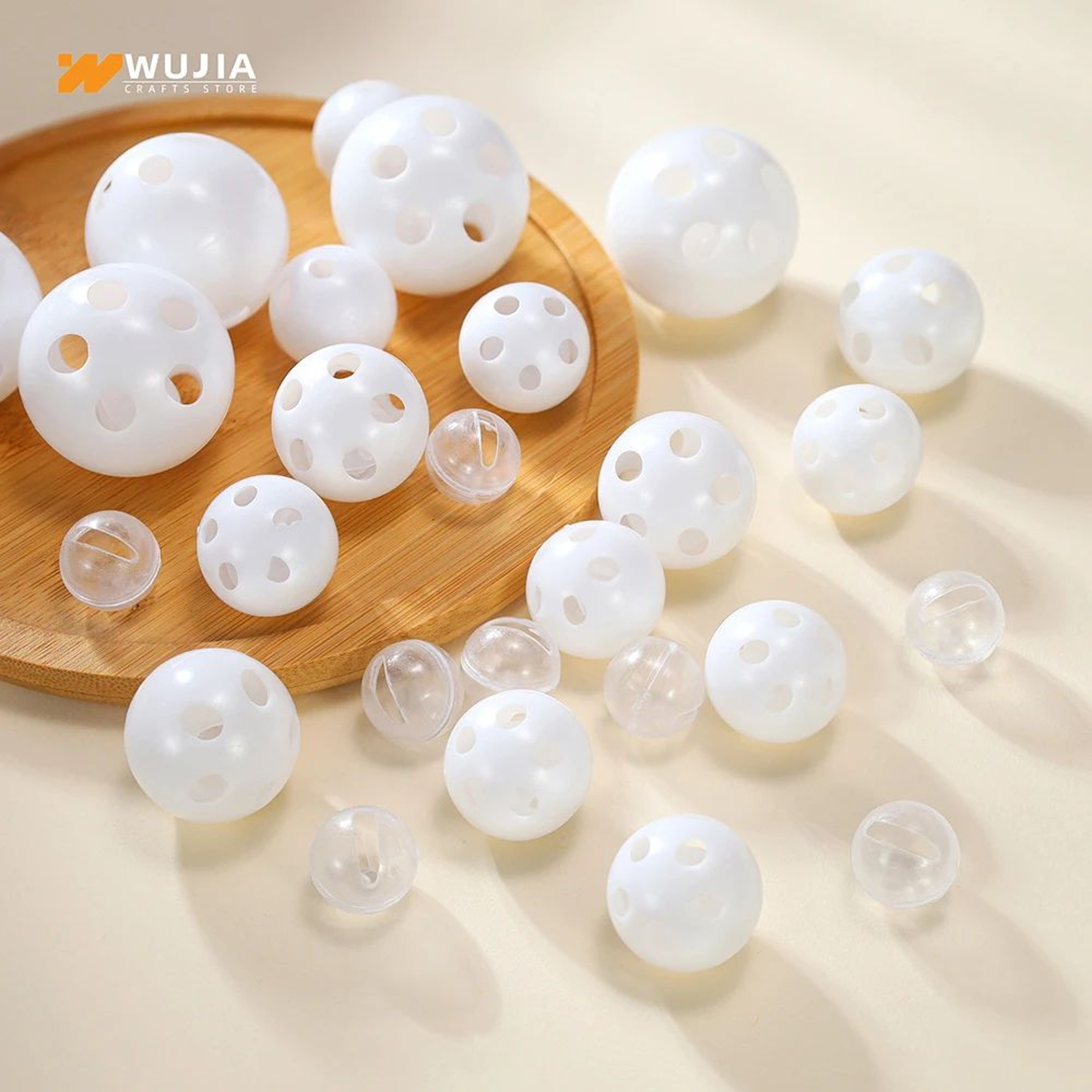 SqueakyCraft Pet Toy Repair And DIY Rattle Balls Set 3