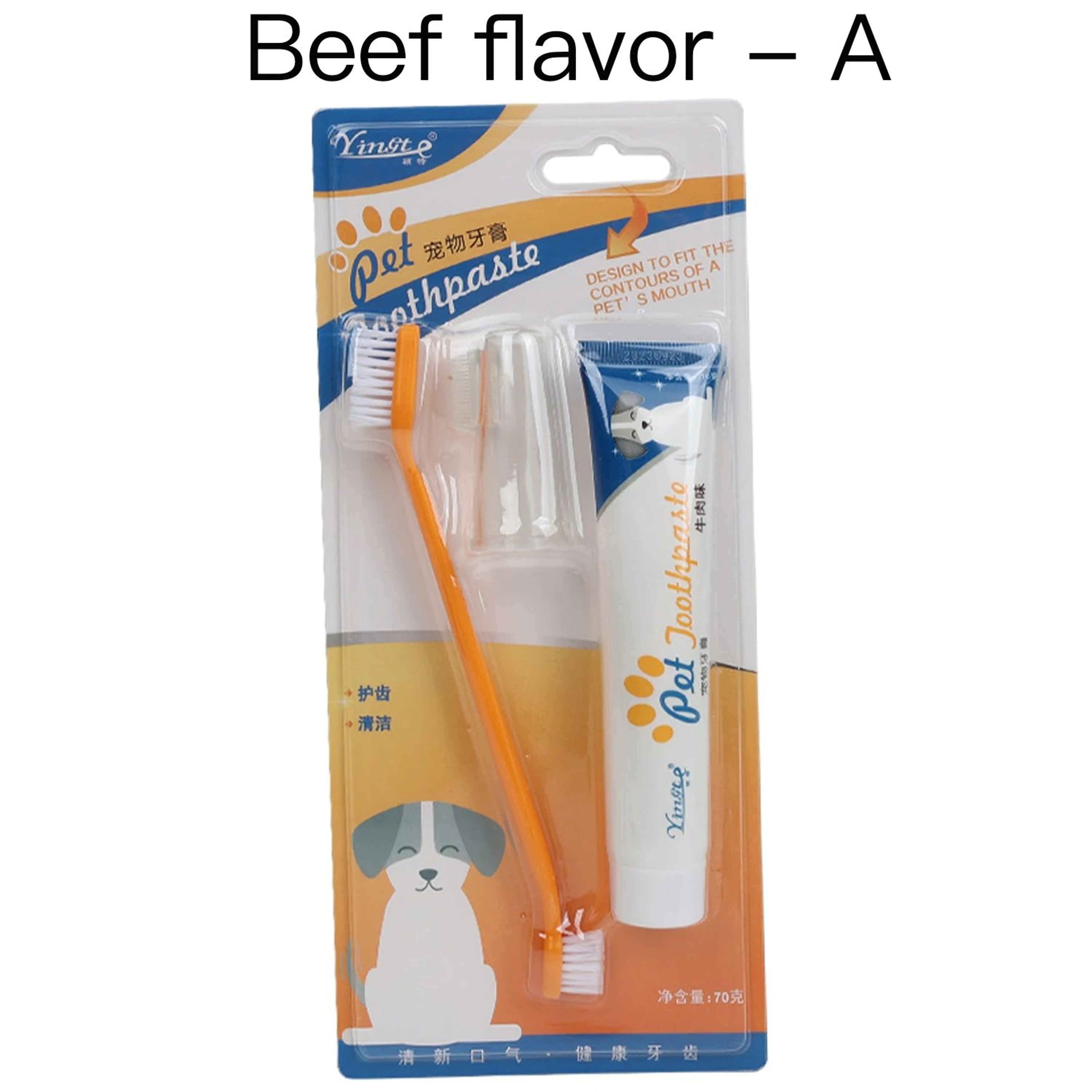 FreshPaw Pet Dental Care Toothbrush And Toothpaste Kit 6