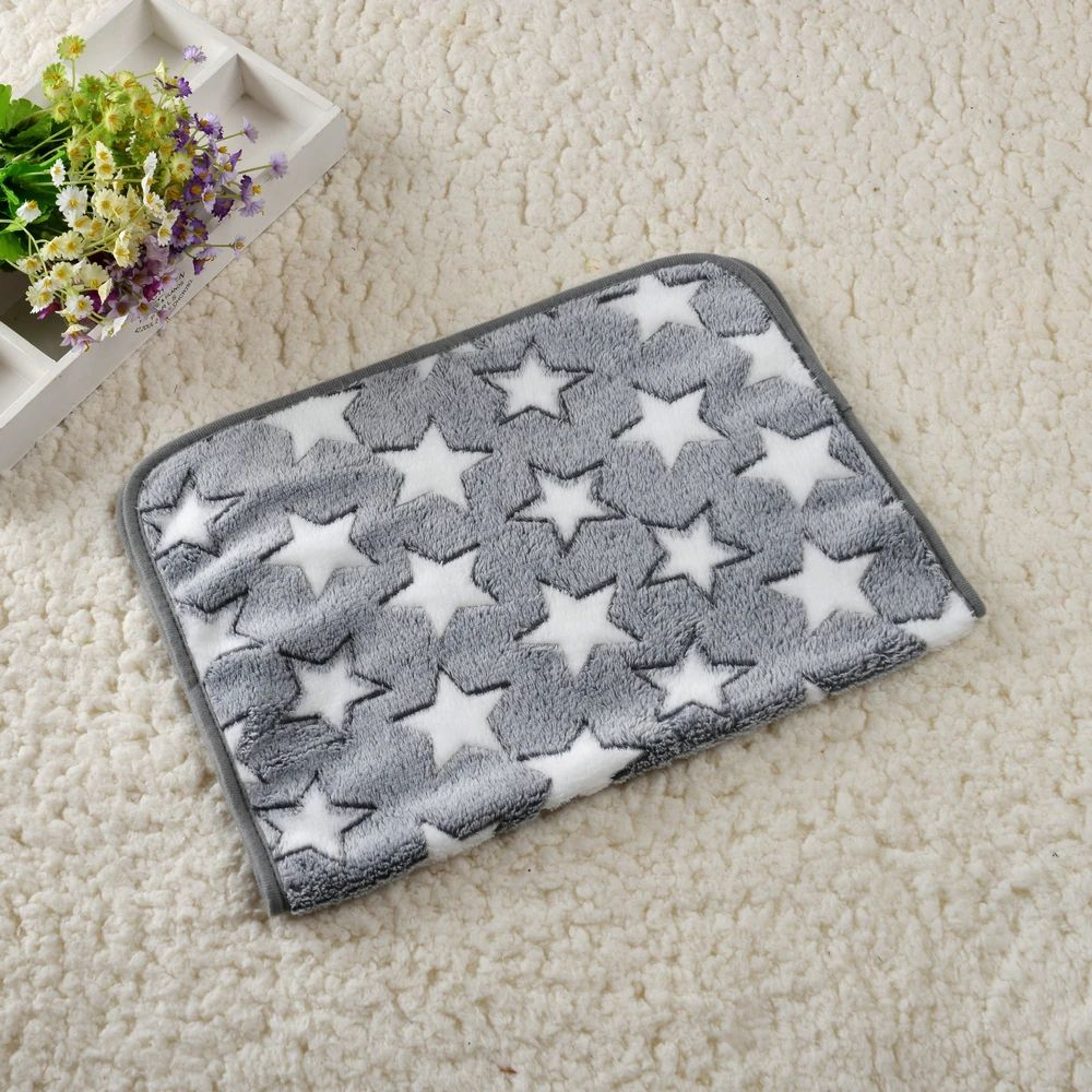 SnugglePrint Cozy Dog Bed Mat 10
