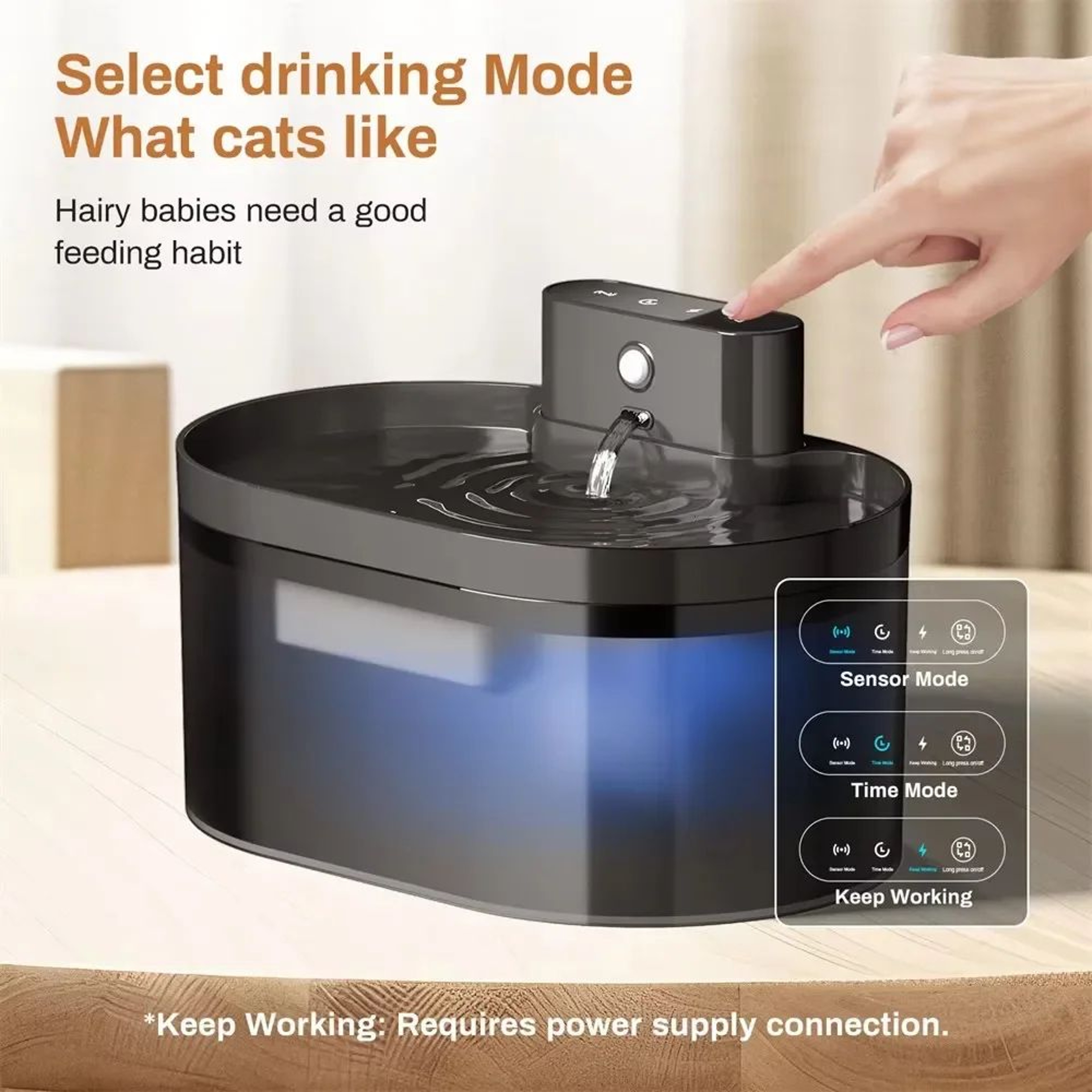 PureFlow Wireless Pet Water Fountain 1