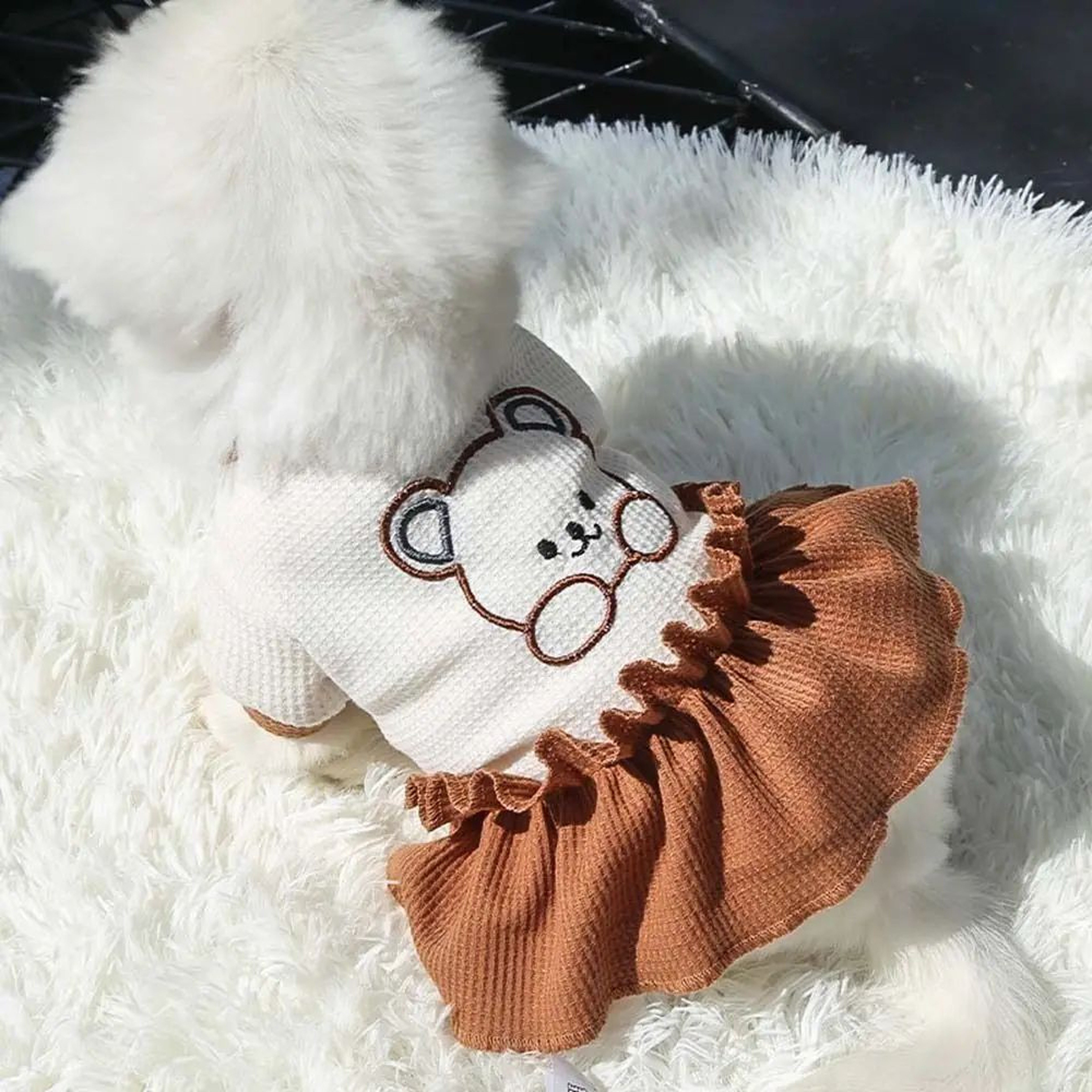 Spring Summer Pet Dress Soft Dog And Cat T Shirt For Small And Medium Pets 0