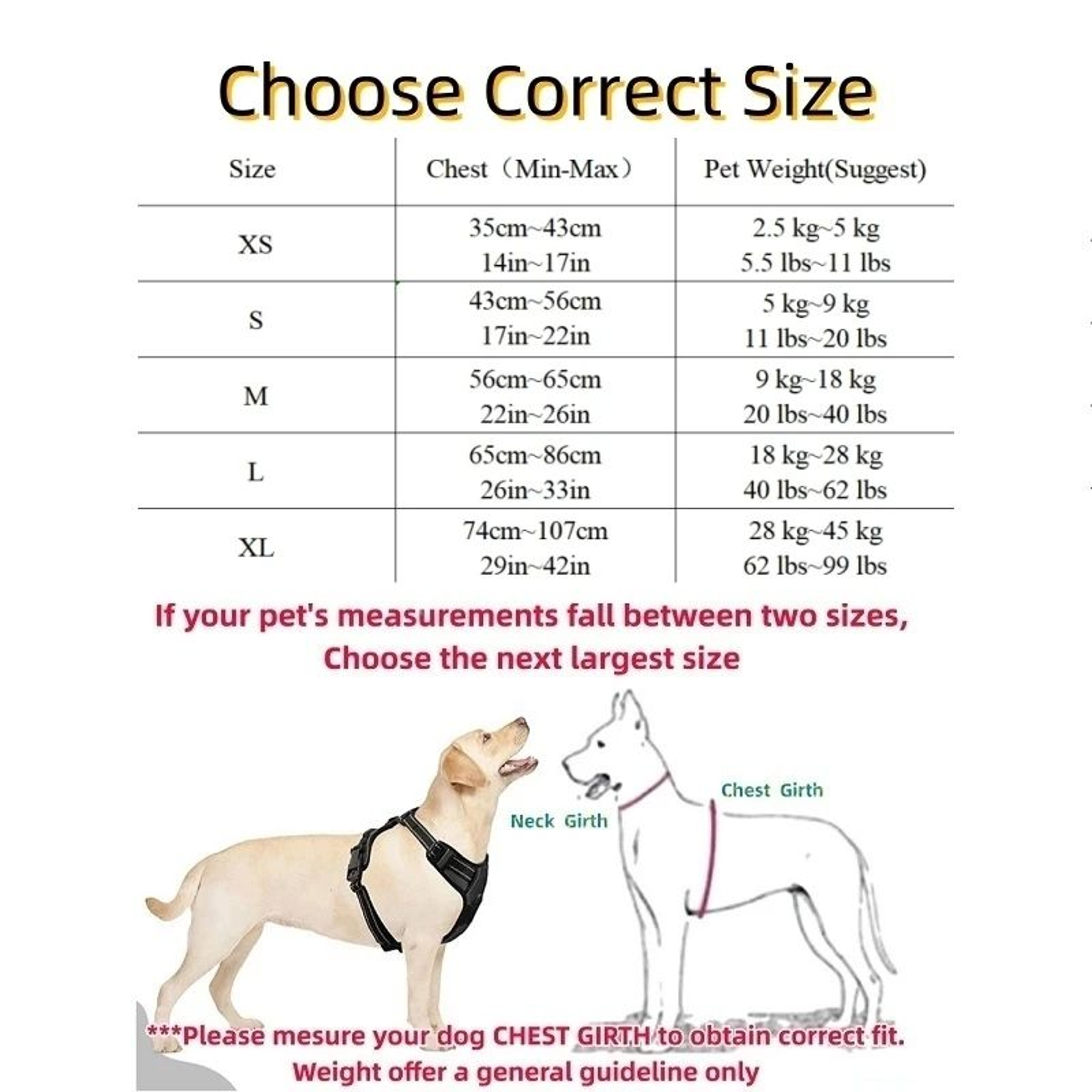 Strong Adjustable Dog Harness Vest For Small Medium And Large Dogs 4